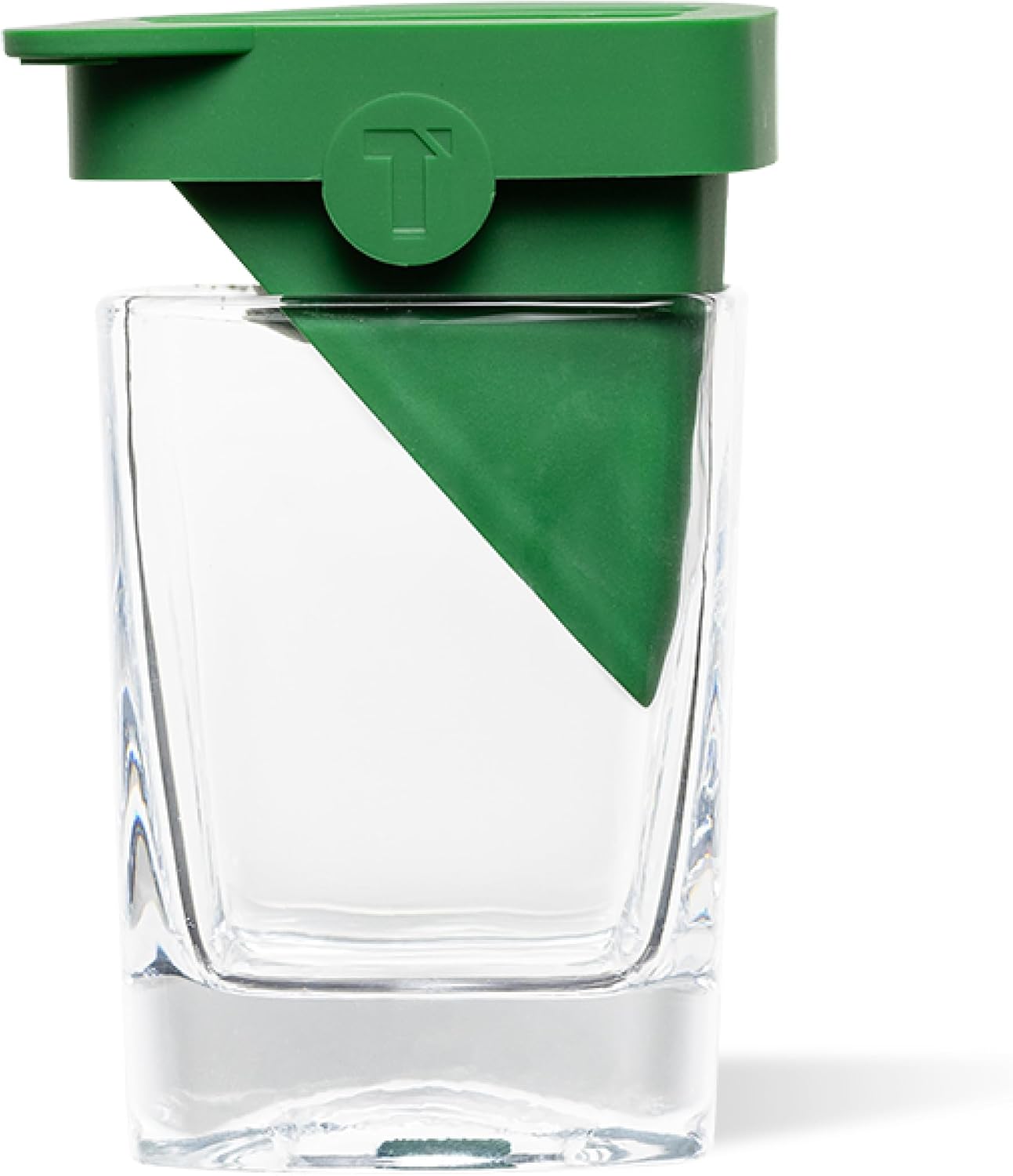 Corkcicle Whiskey Wedge - Premium Old Fashioned Glass with Silicone Ice Mold - For Bourbon, Scotch, & Spirits - Great Gift for Dad - Perfect for the Holidays - 9 oz