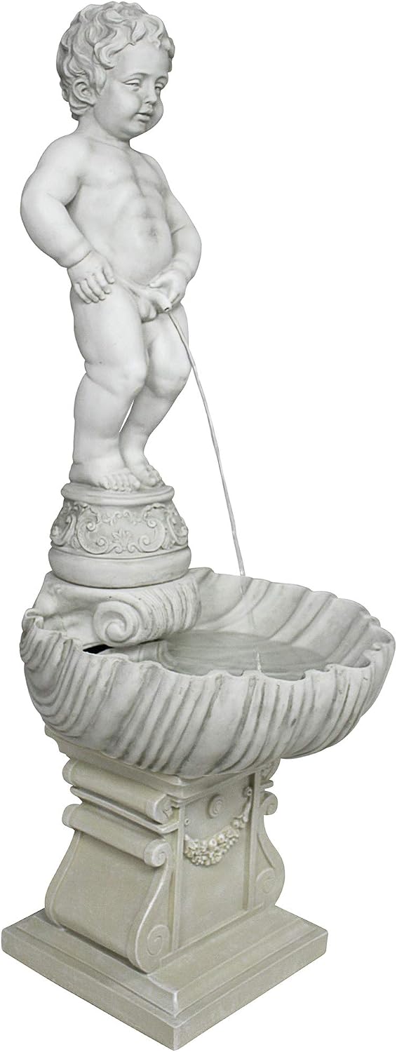 MANNEKEN PIS BOY PIPED STATUE