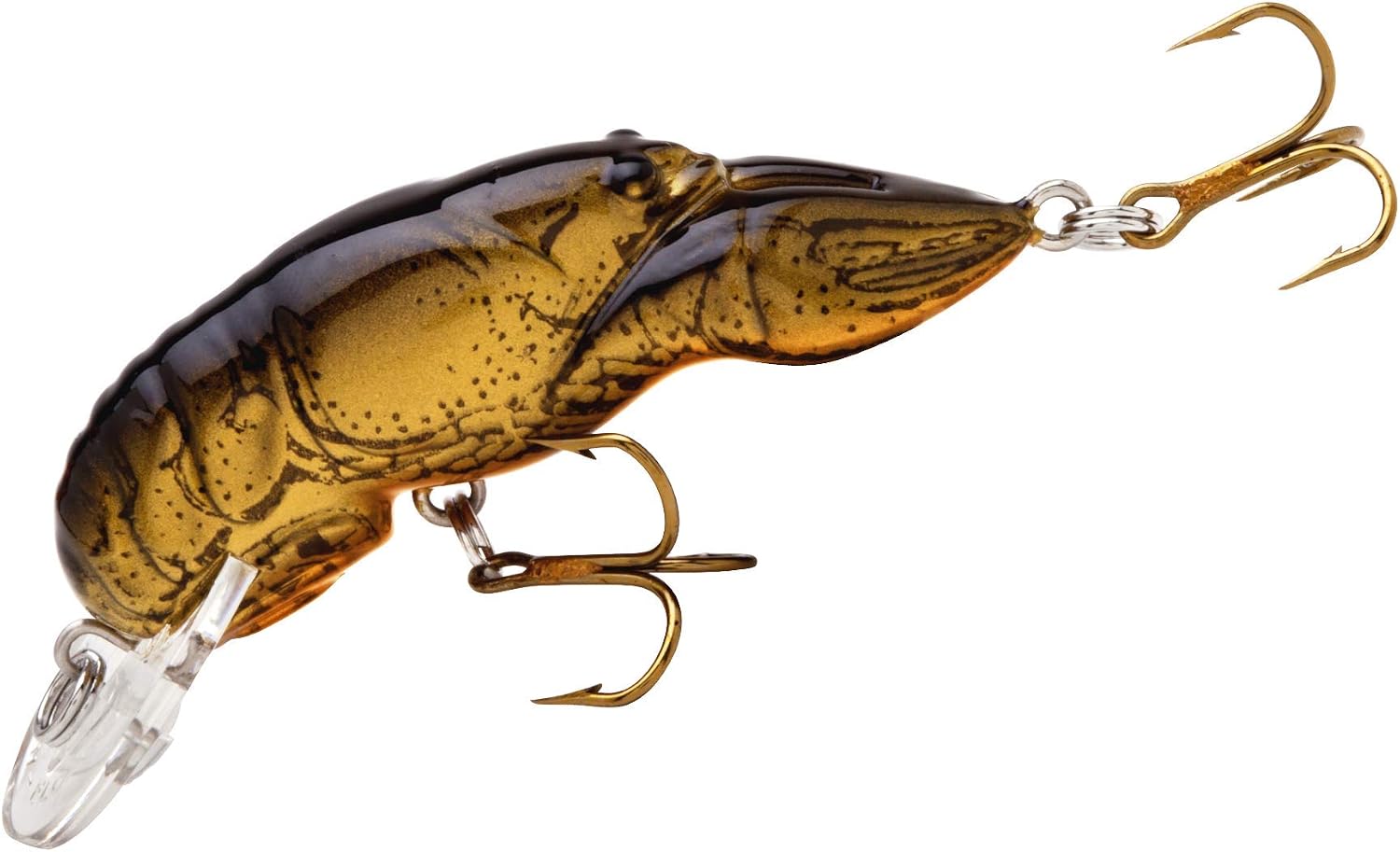 Rebel Lures Original Realistic Crawfish Crankbait Fishing Lure