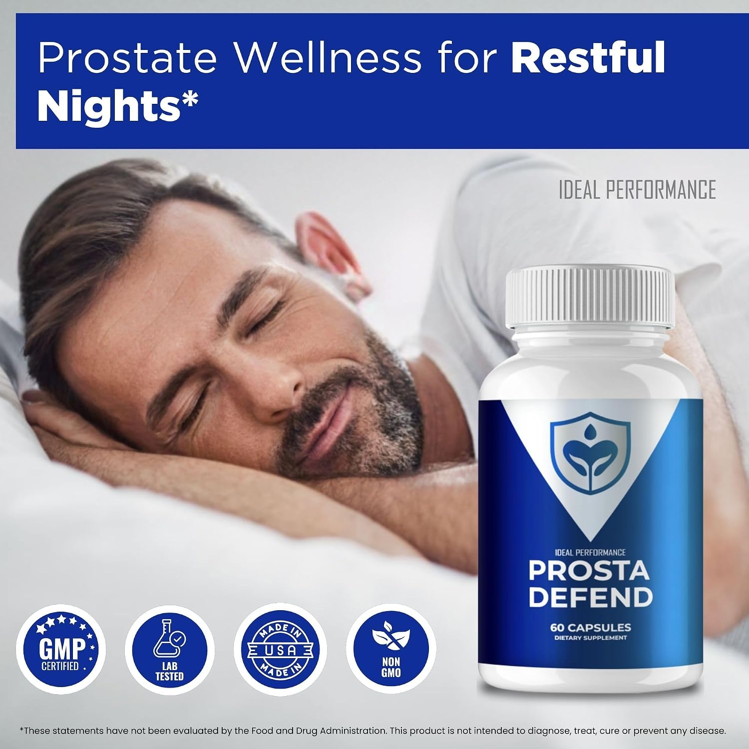 Prosta Defend Capsules, Advanced ProstaDefend Prostate Health Supplement Pills