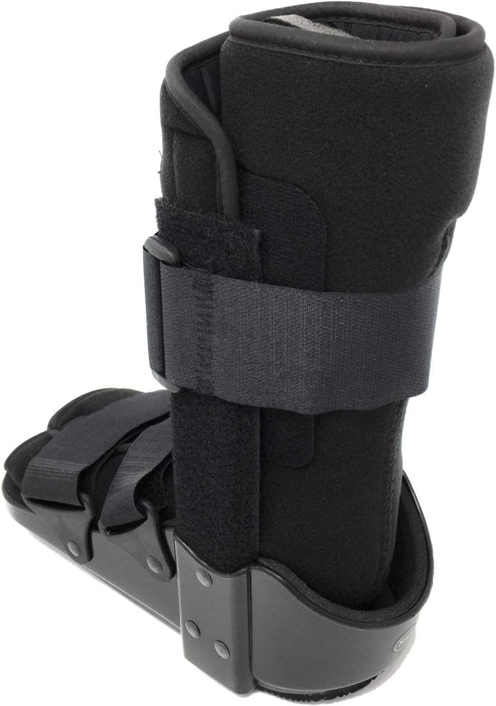 OTC Walker Boot Delux Short Low Top Leg Cast, Black, X-Small