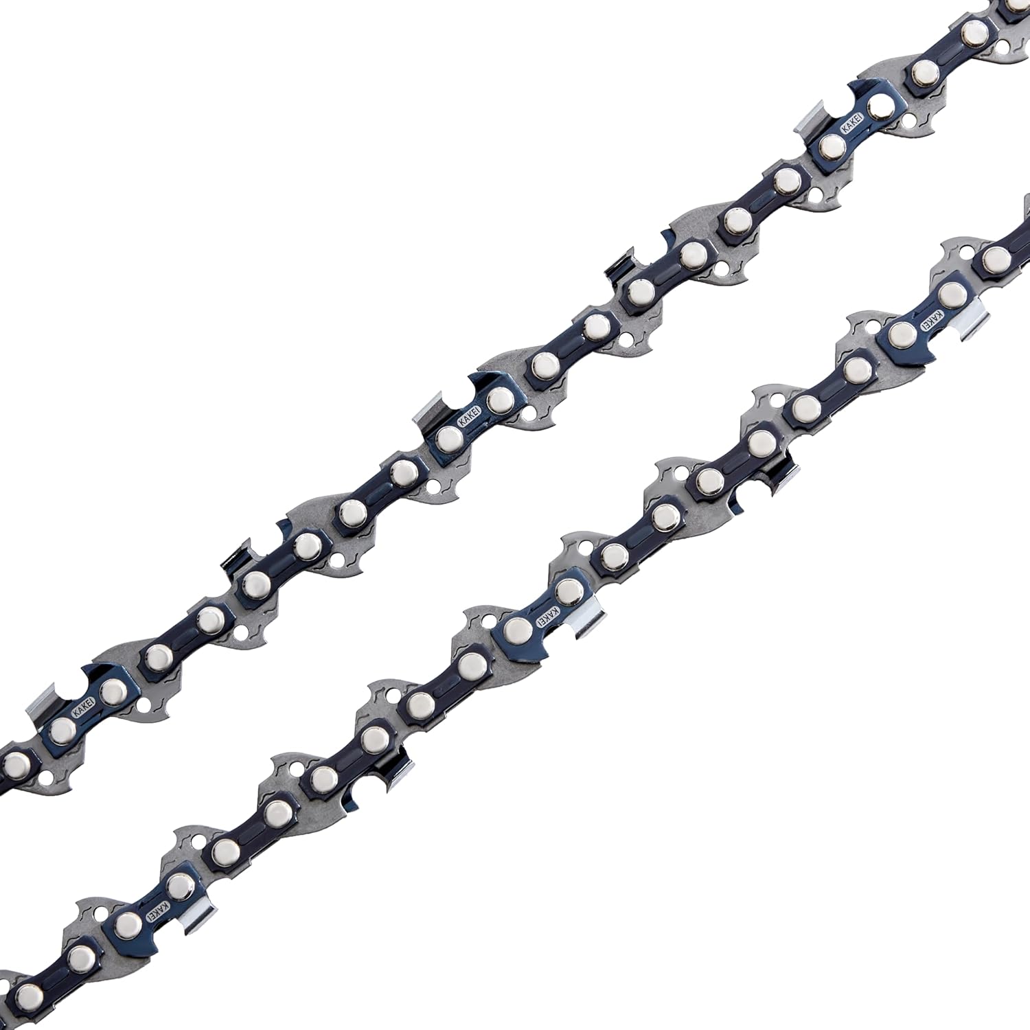 KAKEI 18 Inch Chainsaw Chain 3/8" LP Pitch .050" Gauge 62 Drive Links Fits Poulan, Kobalt, Echo, Ego