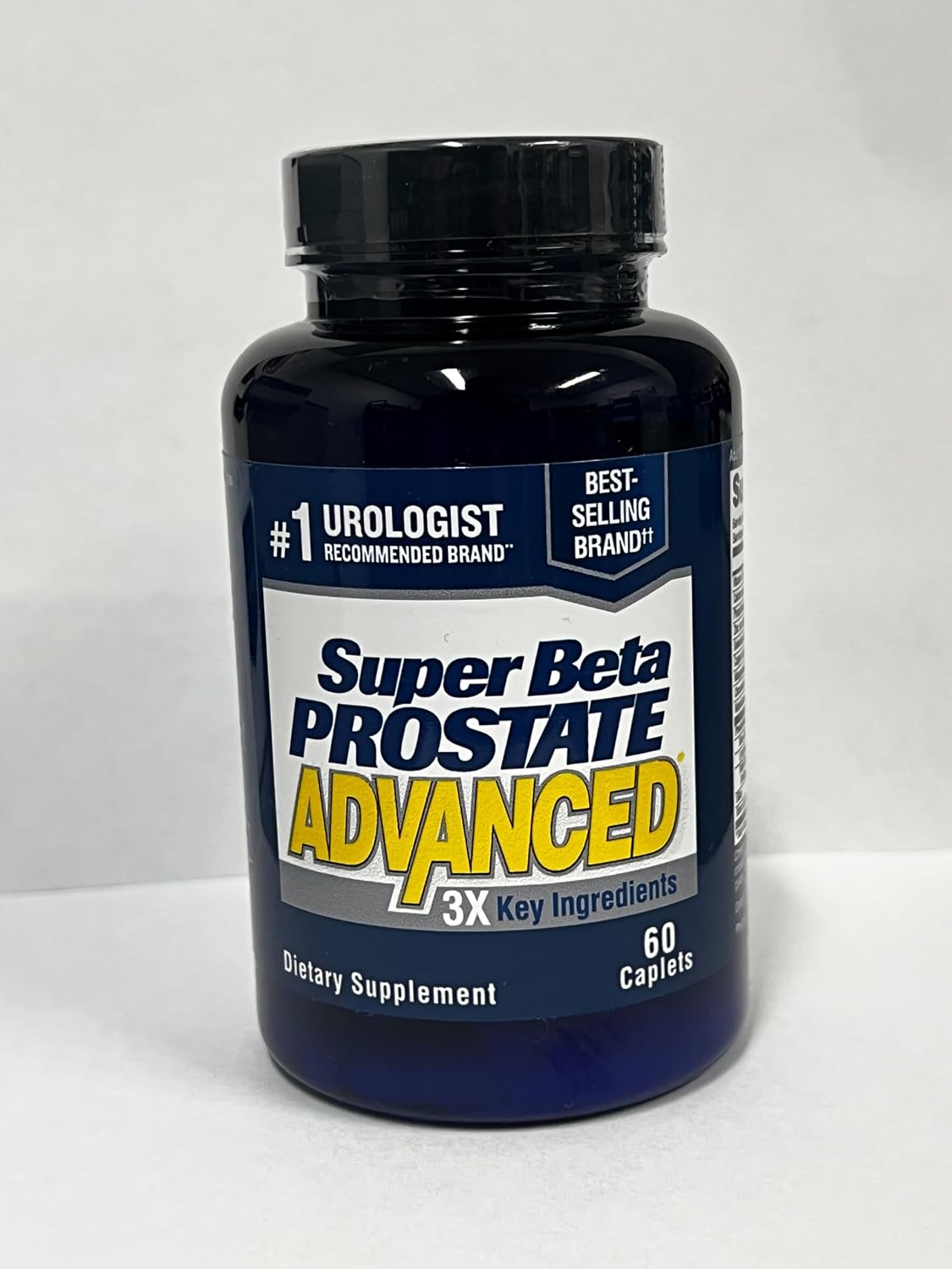 SUPER BETA PROSTATE Advanced - Prostate Health Supplements for Men, 60ct | Reduce Bathroom Trips, Promote Sleep