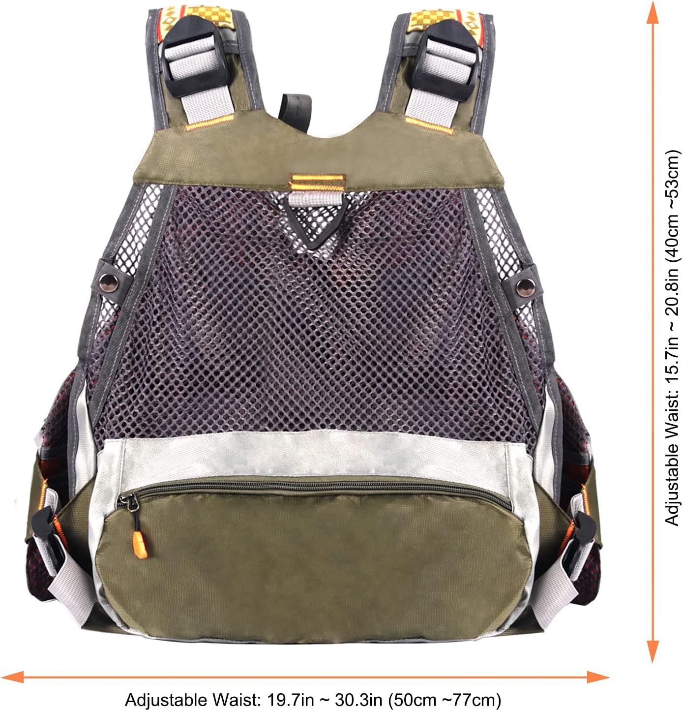 M MAXIMUMCATCH Maxcatch Fly Fishing Vest Pack for Men and Women Adjustable Outdoor Fishing (Vest/Sling Pack/Backpack)