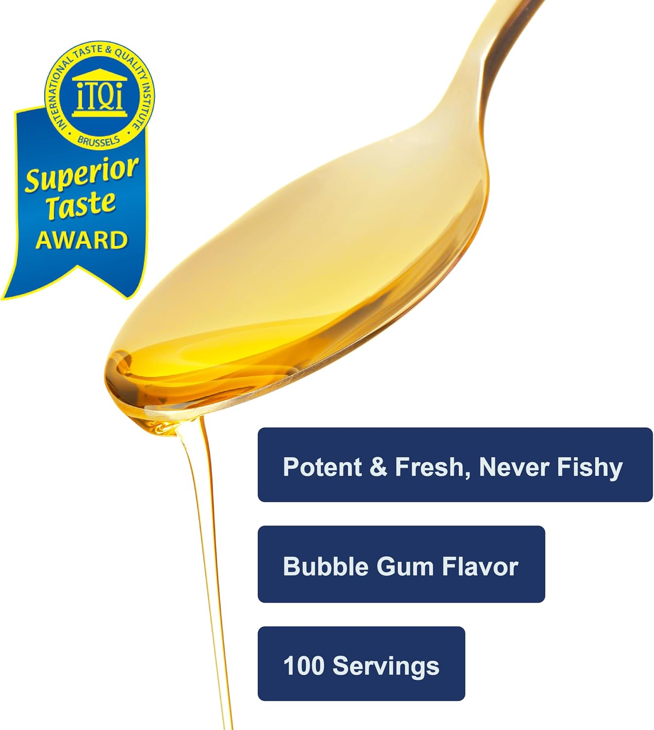 Carlson Cod Liver Oil, 1100 mg, Omega-3s, Lemon, 500 mL (16.9 Fl Oz) | plus Vitamins A and D3; Wild Caught Norwegian Arctic Cod Liver Oil; Sustainably Sourced Nordic Fish Oil Liquid