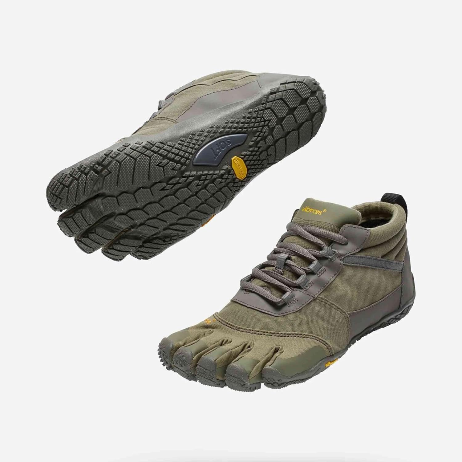 Vibram Women's FiveFingers V-Trek Insulated | Barefoot All-Terrain Outdoor Shoe for Hiking & Light Trail