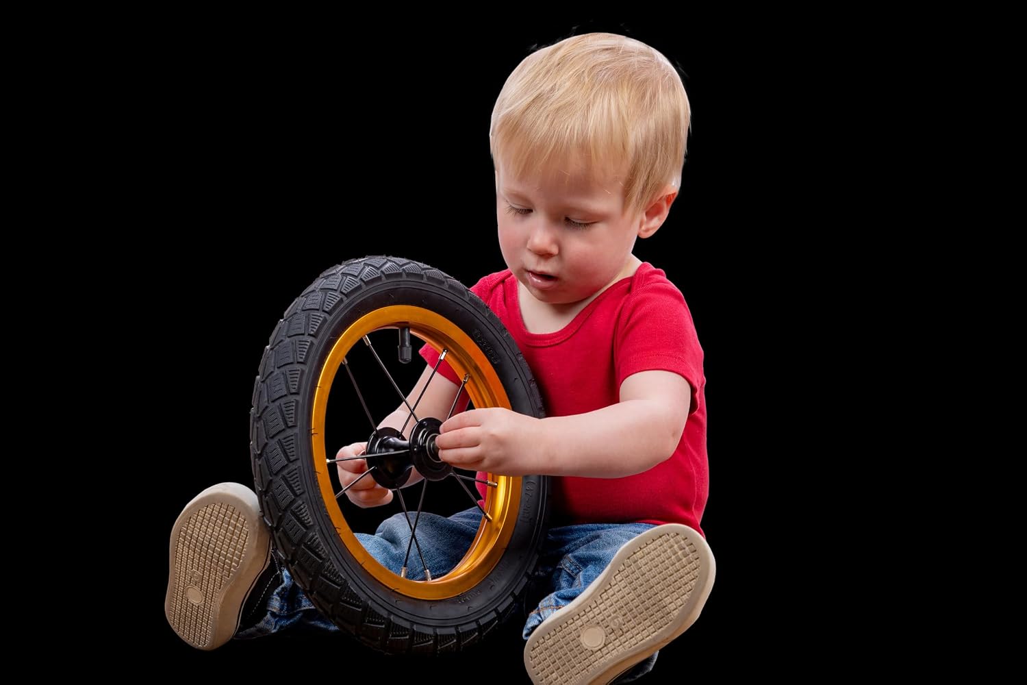 Strider High-Traction Wheels-Gold