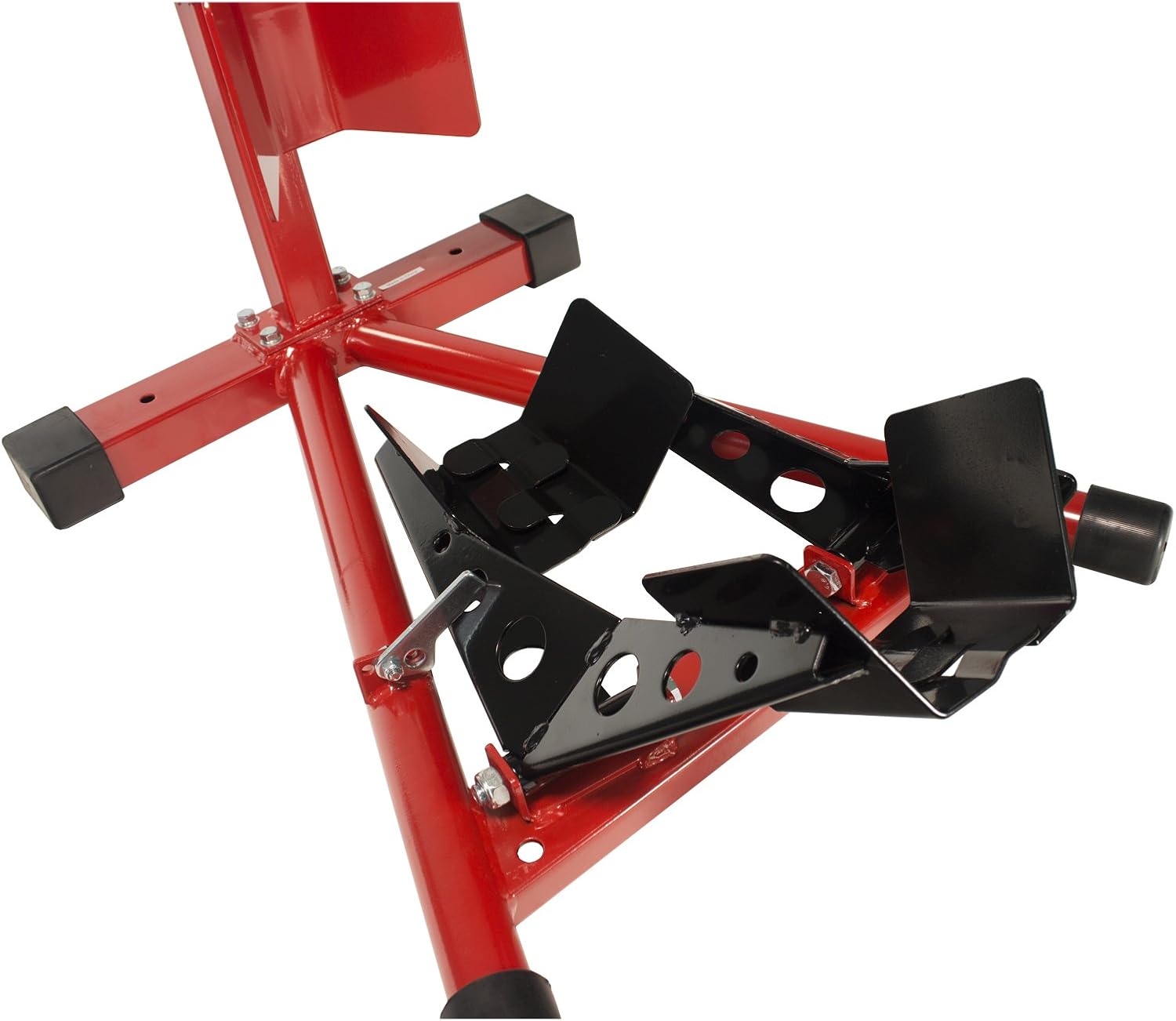 Motorcycle Wheel Chock Locking & Adjusting Stand fits 16" - 21" Tire