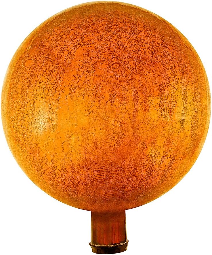 Achla Designs G10-FG-C Gazing, Fern Green 10 inch Glass Garden Globe Ball Sphere, 10