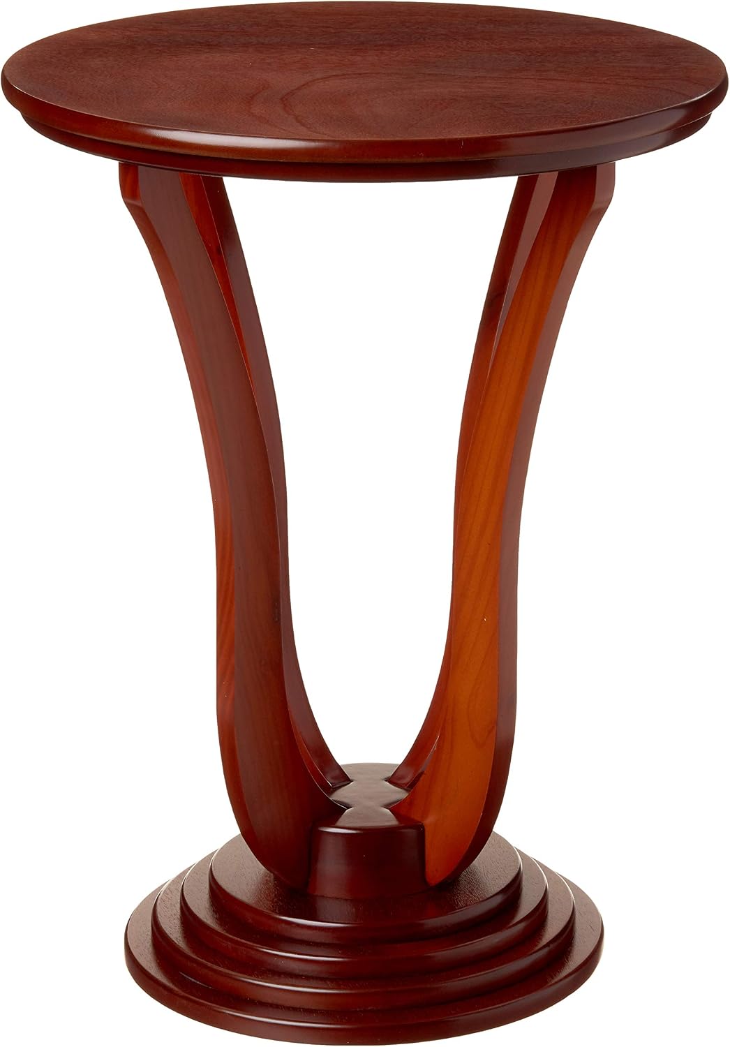 Frenchi Furniture Table, L 19.70 inch x W 19.70 inch x H 25.80 inch, Espresso