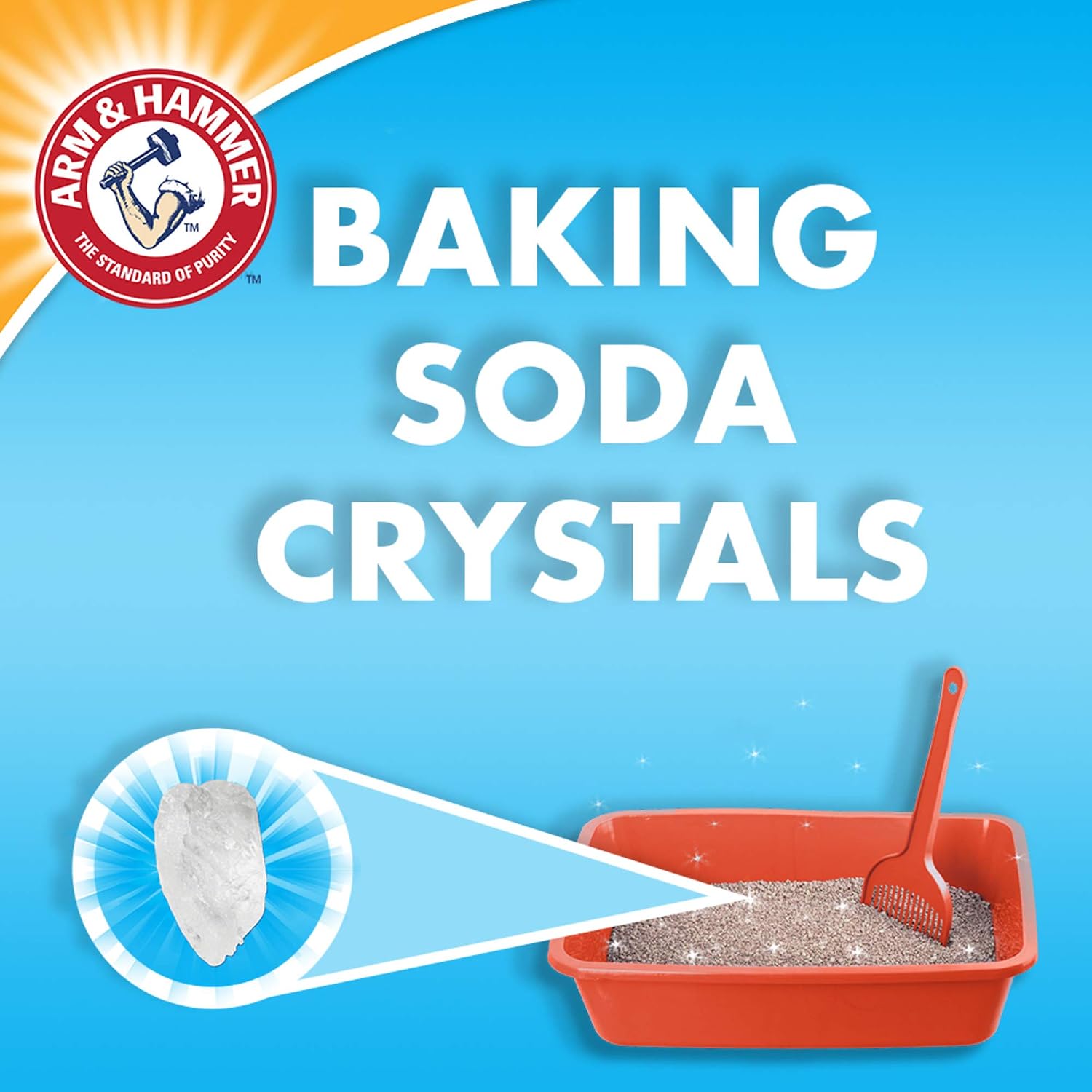 Arm & Hammer Super Scoop Litter, Unscented, 20 Lbs