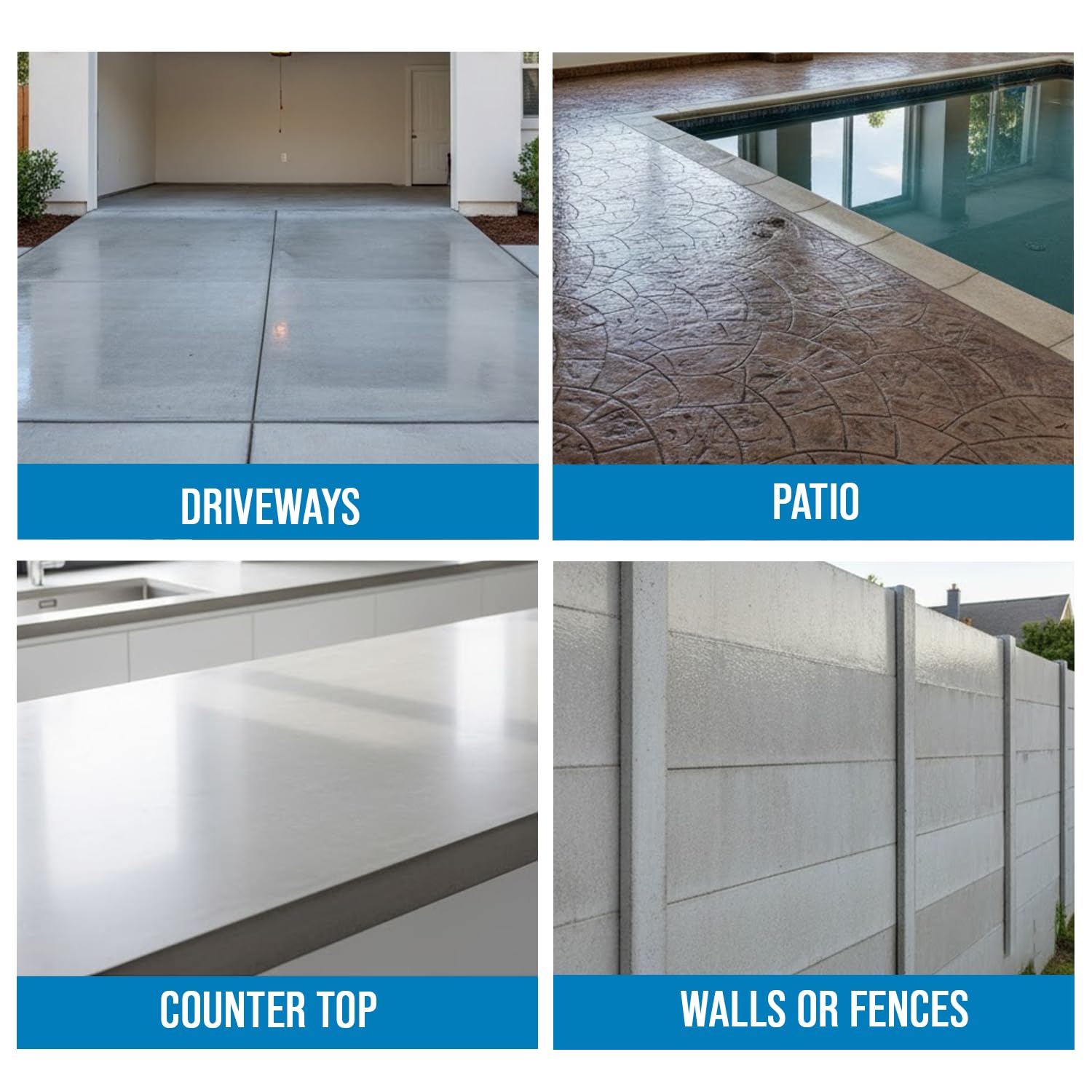 Rain Guard Concrete Sealer 5 Gallon | Ready to Use | Natural Finish | Deep Penetrating Protection Against Water and Salt Damage for All Concrete Surfaces | Silane/Siloxane Waterproofer | Ready To Use, Natural Finish, Clear, Deep Penetrating Protection Ag…