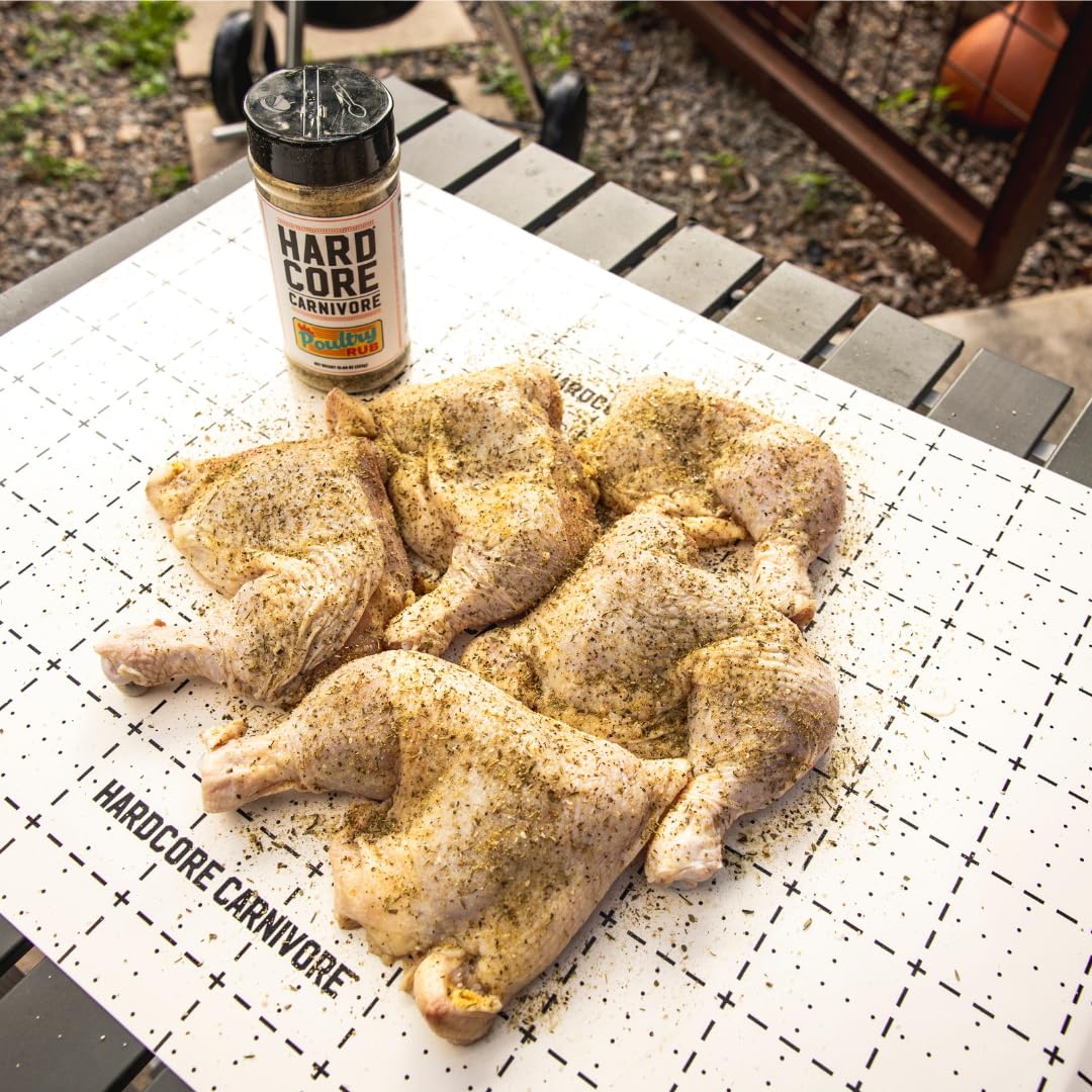 Hardcore Carnivore Black | All-Purpose Beef Seasoning Rub, 13oz Shaker