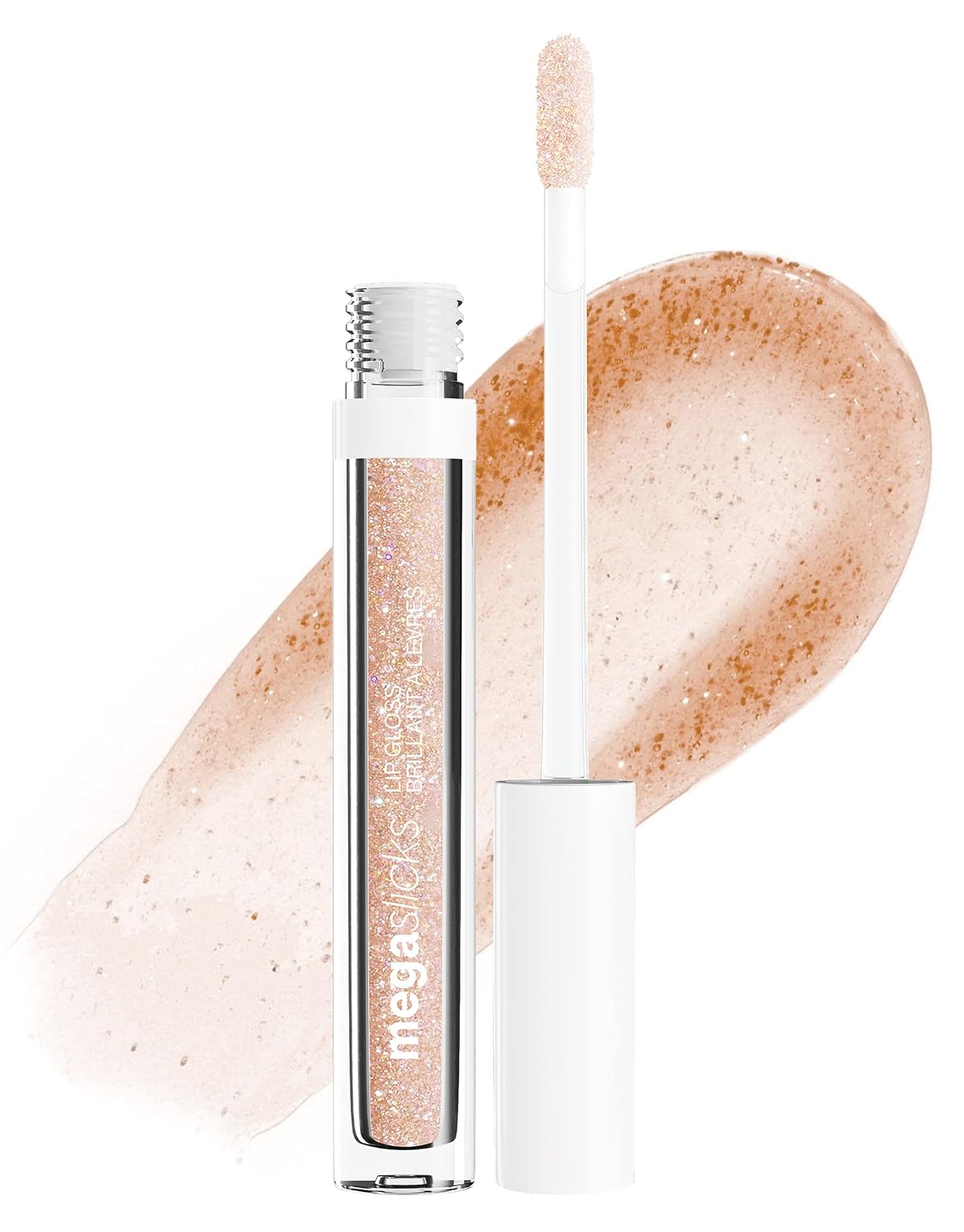 wet n wild MegaSlicks Lip Gloss, Ultra-Glossy, Vitamin-E Enriched, Ultra-Gloss High Shine Moisturizing, Cruelty-Free & Vegan - Bronze Berry