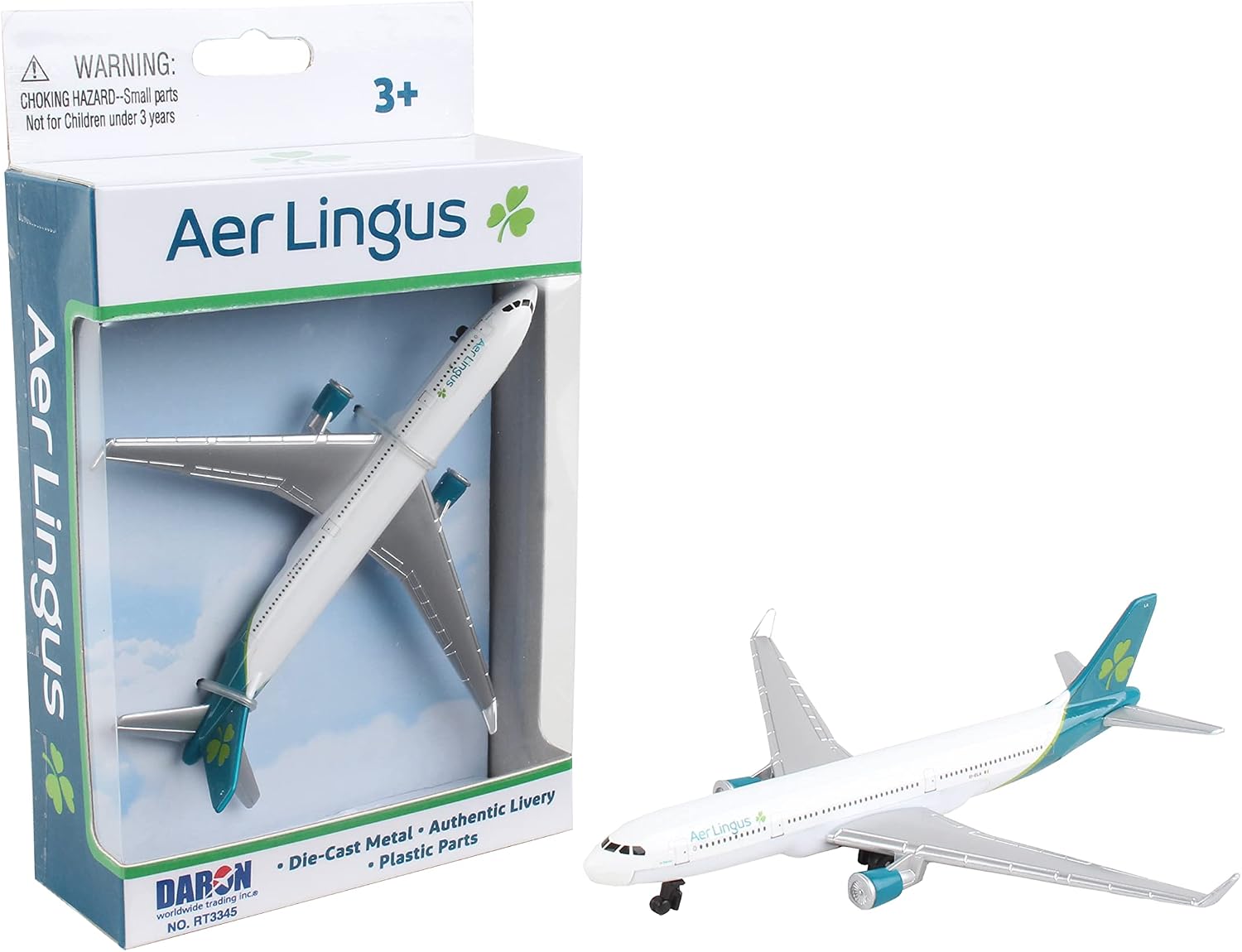 Daron British Airways Concorde Single Plane Toy , White Small