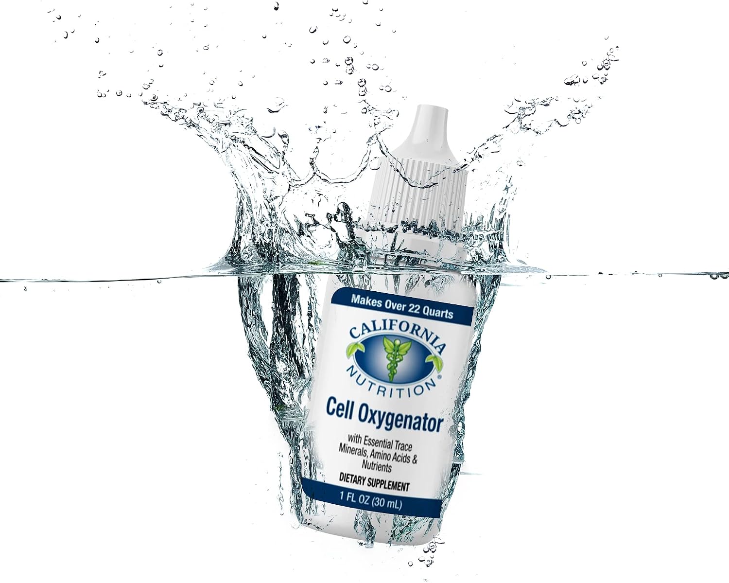 Cell Oxygenator Oxygen Boost, 1fl oz (30ml), Cell Food Oxygen Drops with Zinc, Support Immune System, Liquid Oxygen Dietary Supplement
