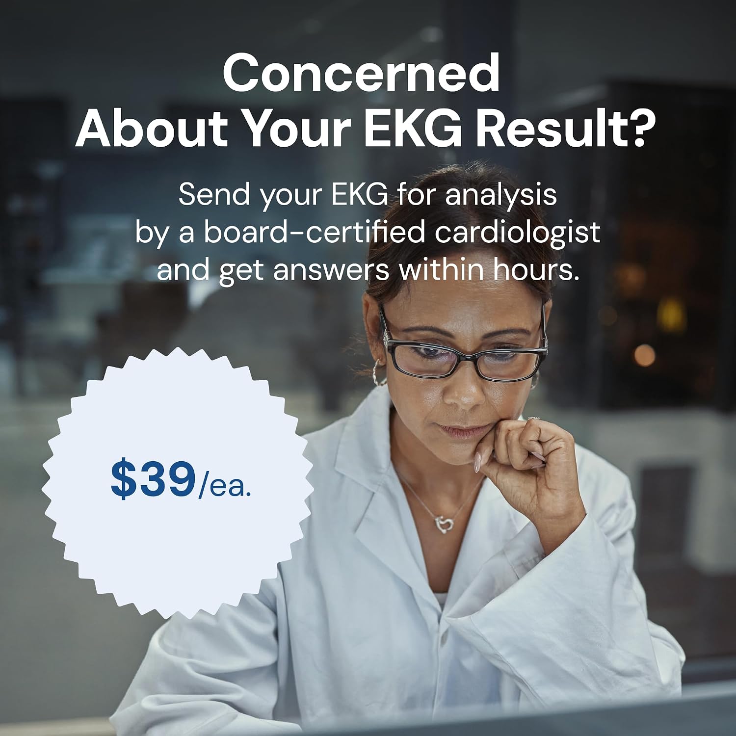 KardiaMobile 1-Lead EKG Monitor, Medical-Grade FDA-Cleared Personal Heart Monitor, Detects Normal, AFib & Arrhythmias, 30 Second Results
