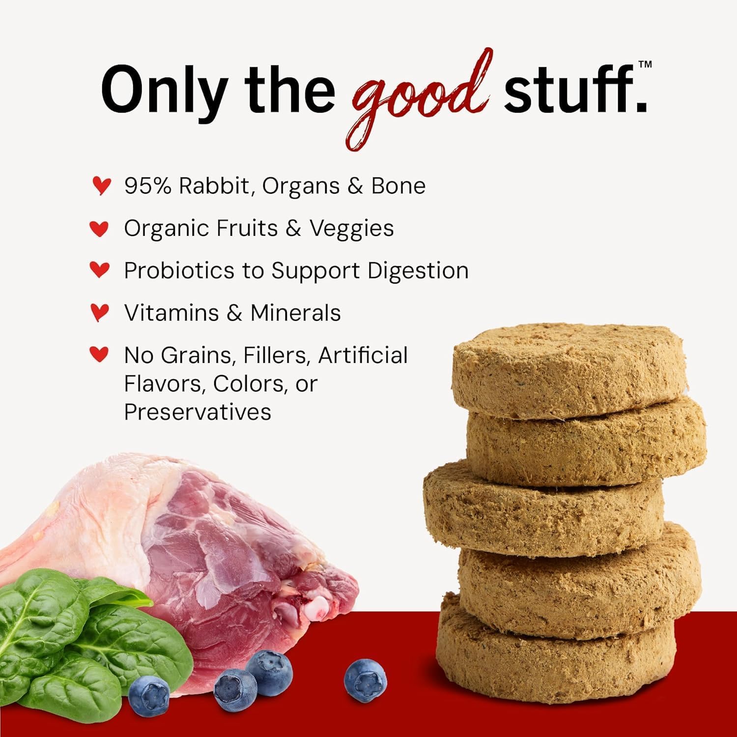Stella & Chewy’s Freeze Dried Raw Dinner Patties – Grain Free Dog Food, Protein Rich Stella’s Super Beef Recipe – 5.5 oz