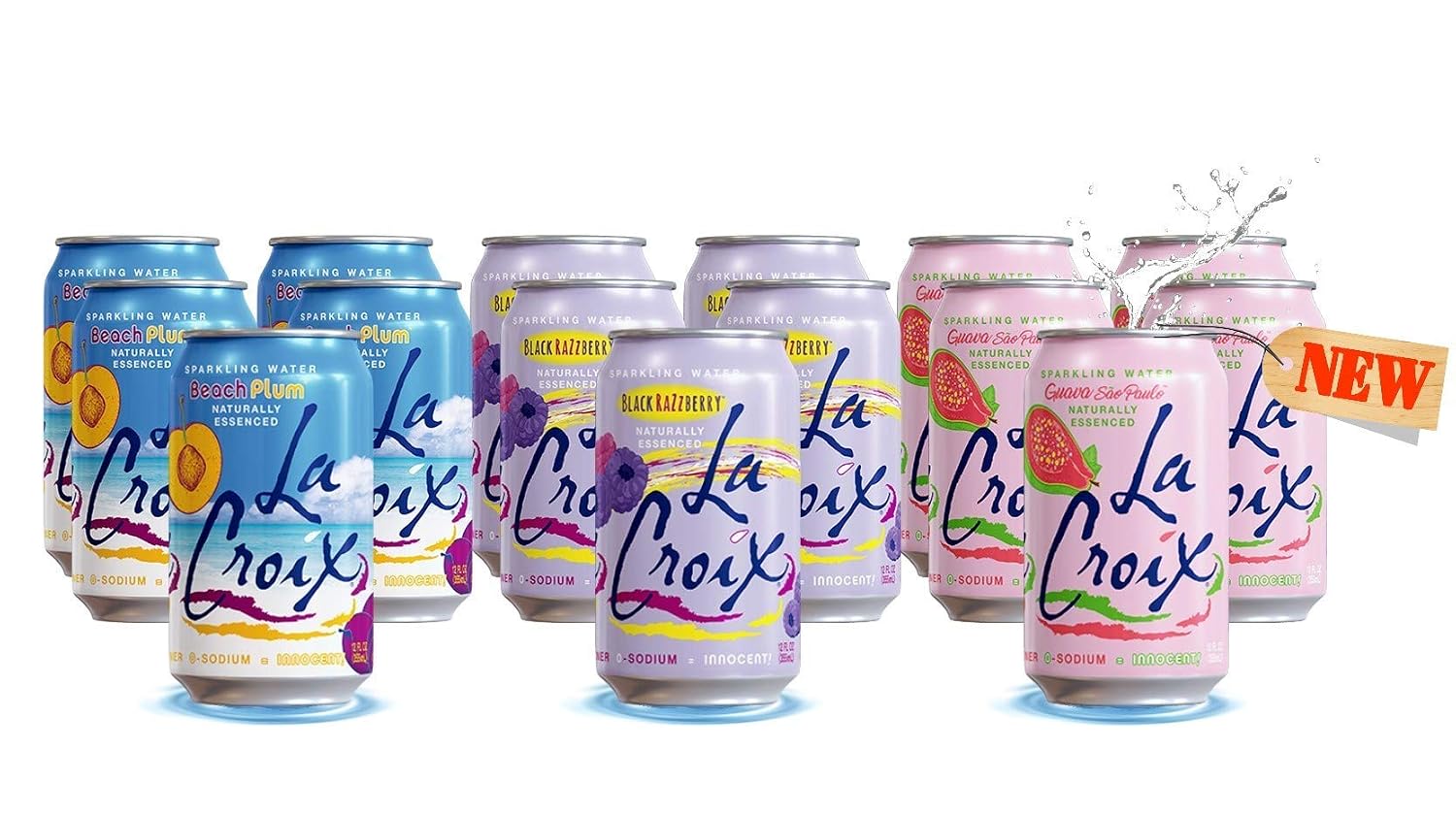 LaCroix Sparkling Water | Pineapple Coconut Flavor | 8-Pack | Naturally Essenced, Zero Calorie, Sodium Free | 12 Fl Oz Cans
