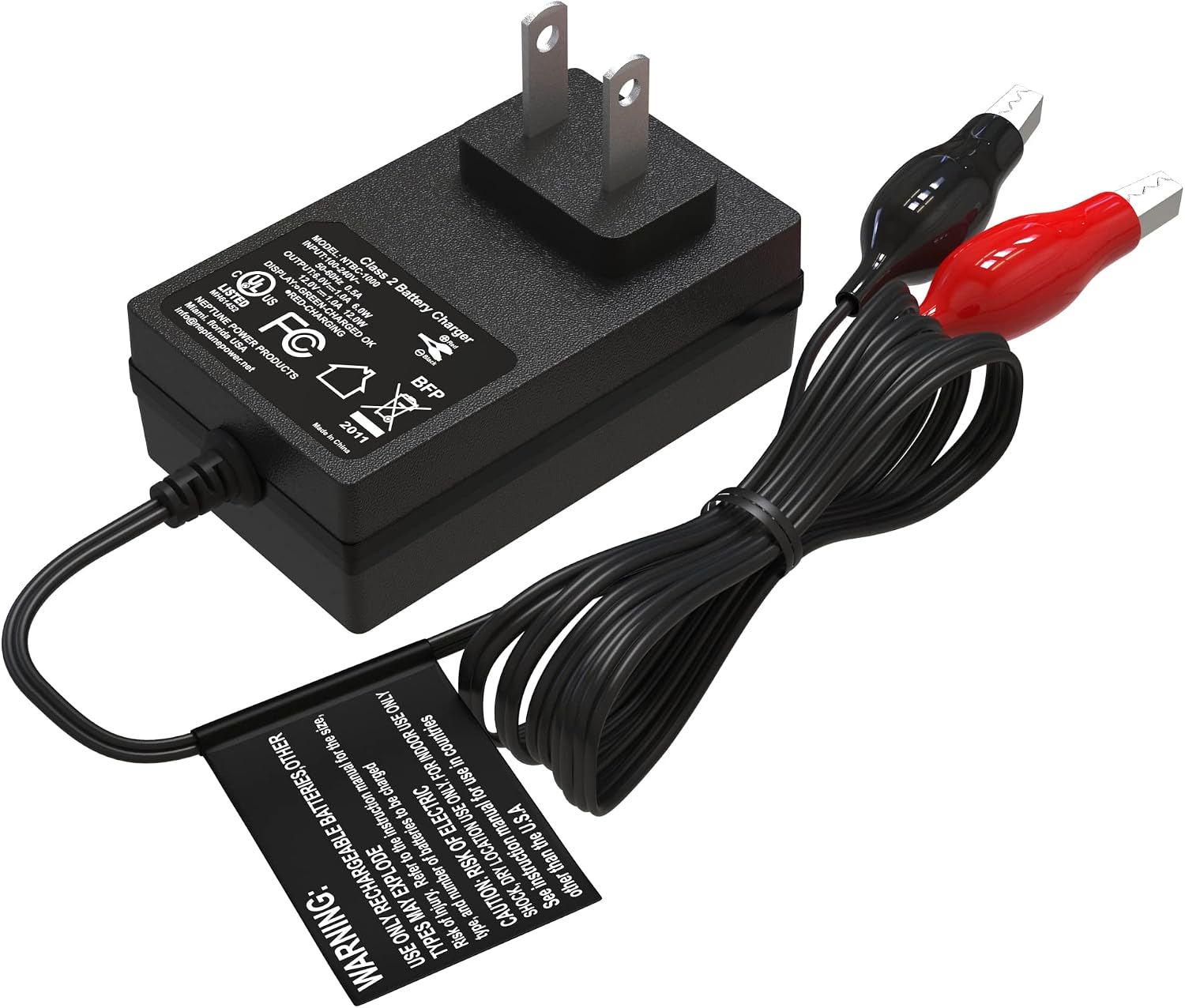 NTBC1000 Replacement for BatteryMINDer 1500: 12 Volt-1.5 AMP Battery Charger/Maintainer. Used for Cars, Trucks, Snowmobiles, Boats, Motorcycles