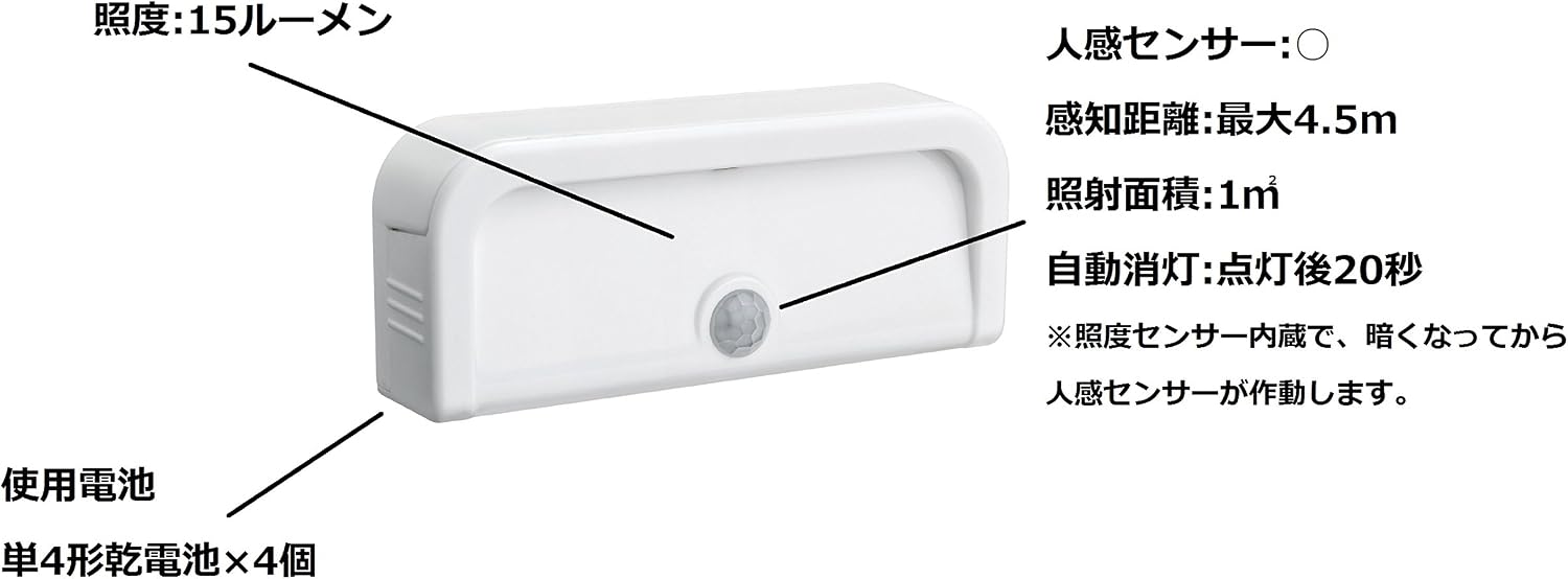 Mr. Beams (misuta-bi-musu) LED Motion Stick Versatile Mini Light [Small and Rest Place, you're not/Indoor Lighting/Battery-Operated] mb700
