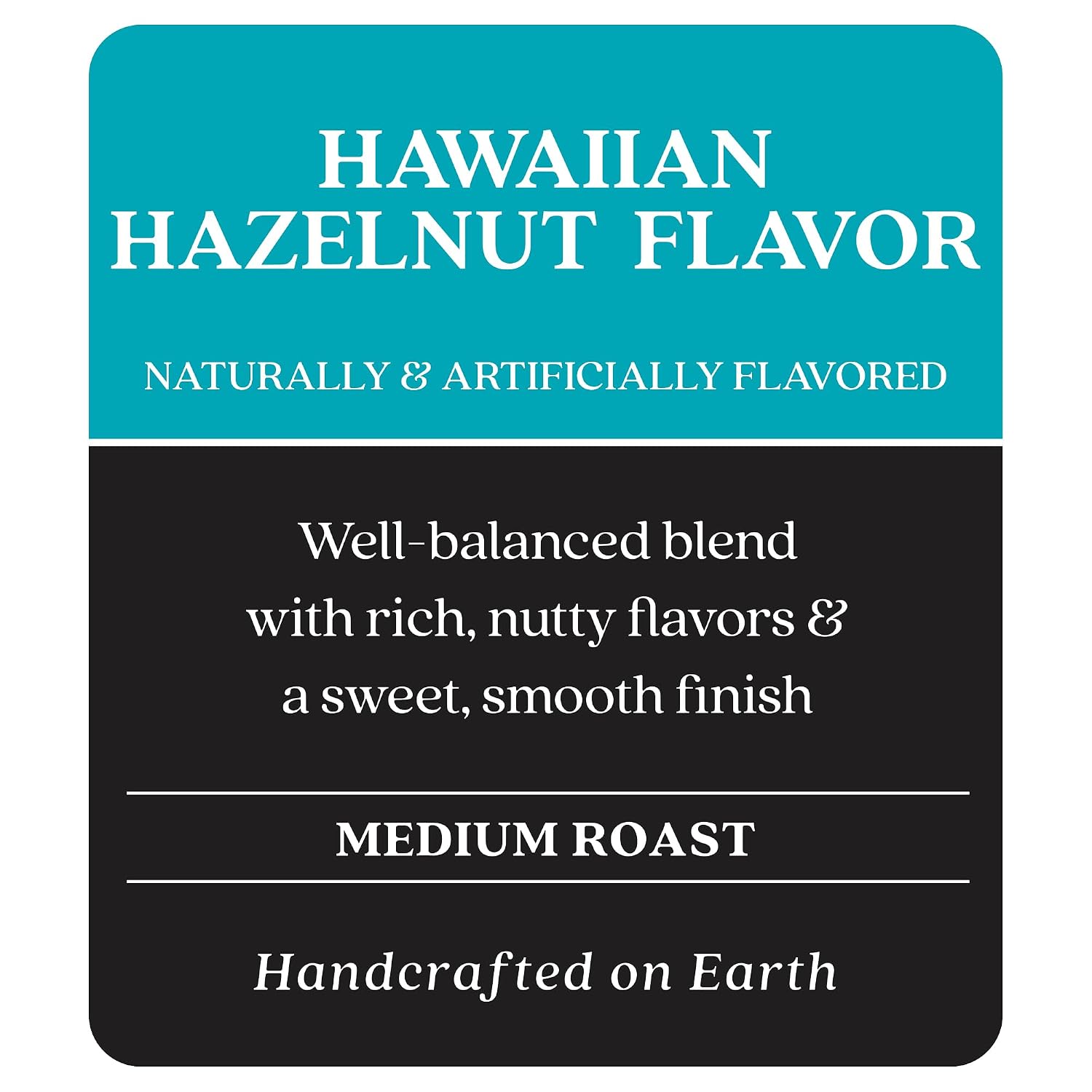 Copper Moon K-Cup Coffee Pods, Medium Roast, Hawaiian Hazelnut, 12 Count | 12 Count, Flavored Coffee, Vegan, Allergen Free, Non-GMO, Kosher, Small Batch Roasted, Compatible with Keurig K Cup Brewers