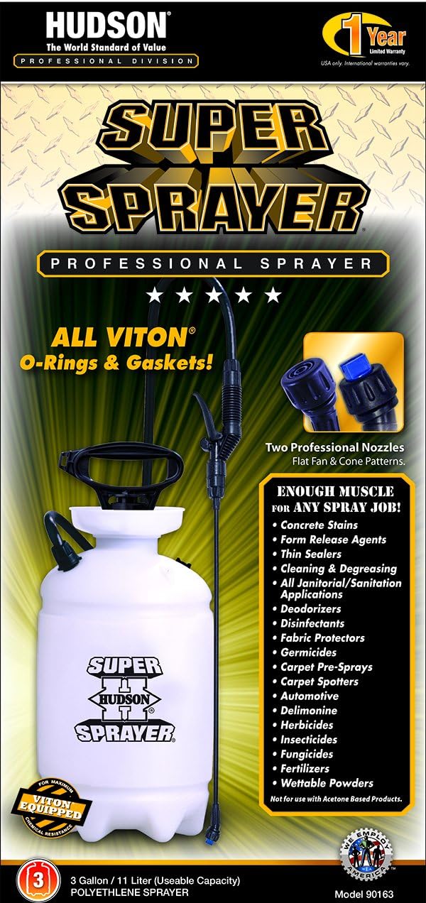 Hudson 90162 Super Sprayer Professional 2 Gallon Sprayer Poly