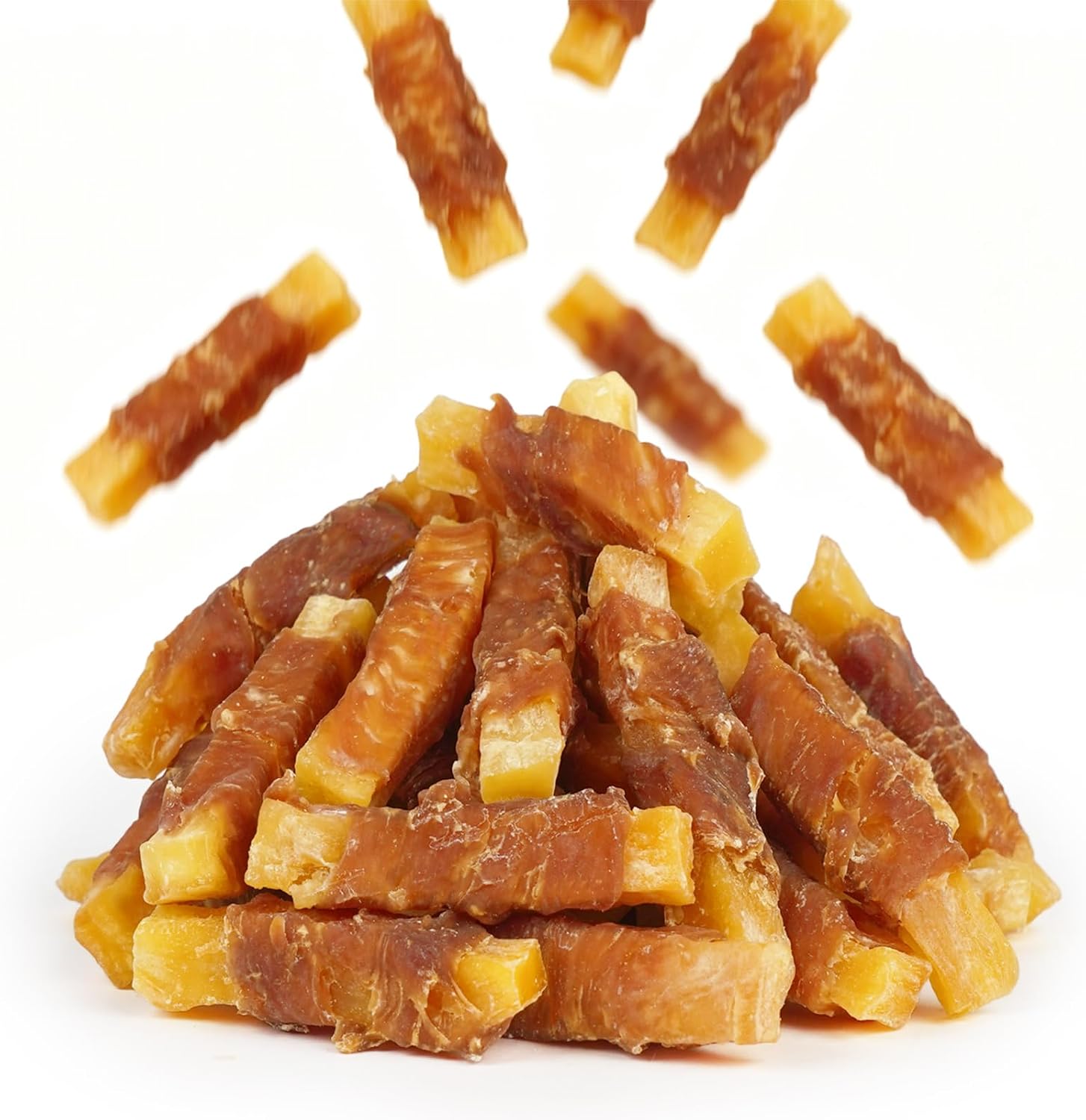 MON2SUN Dog Treats, Rawhide-Free Chicken Wrapped Sweet Potato, 25 oz