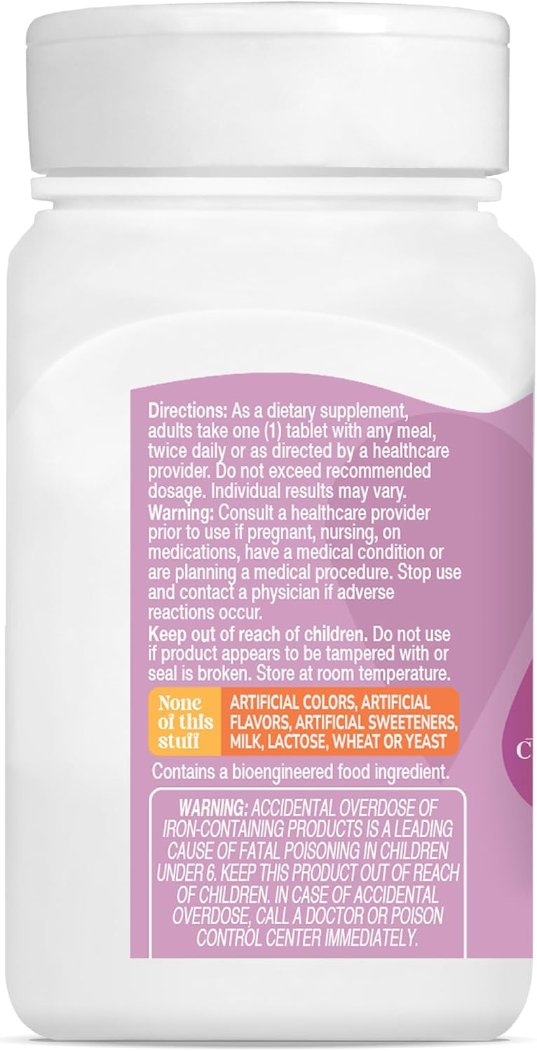 21st Century Hair, Skin and Nails Advanced Formula Caplets, 50 Count | Advanced Hair, Skin & Nails Formula with Vitamins, Minerals & Herbs