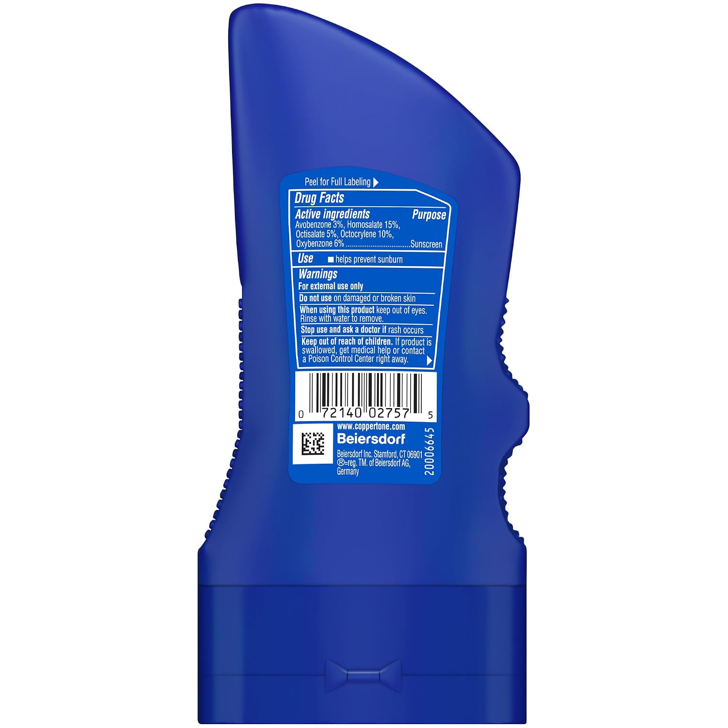 Coppertone SPORT Sunscreen Lotion SPF 30, 7 FL OZ | Sunscreen Lotion with Vitamin E, Sweat, Heat and Water Resistant, PABA, Oxybenzone, Octinoxate, Paraben and Dye Free