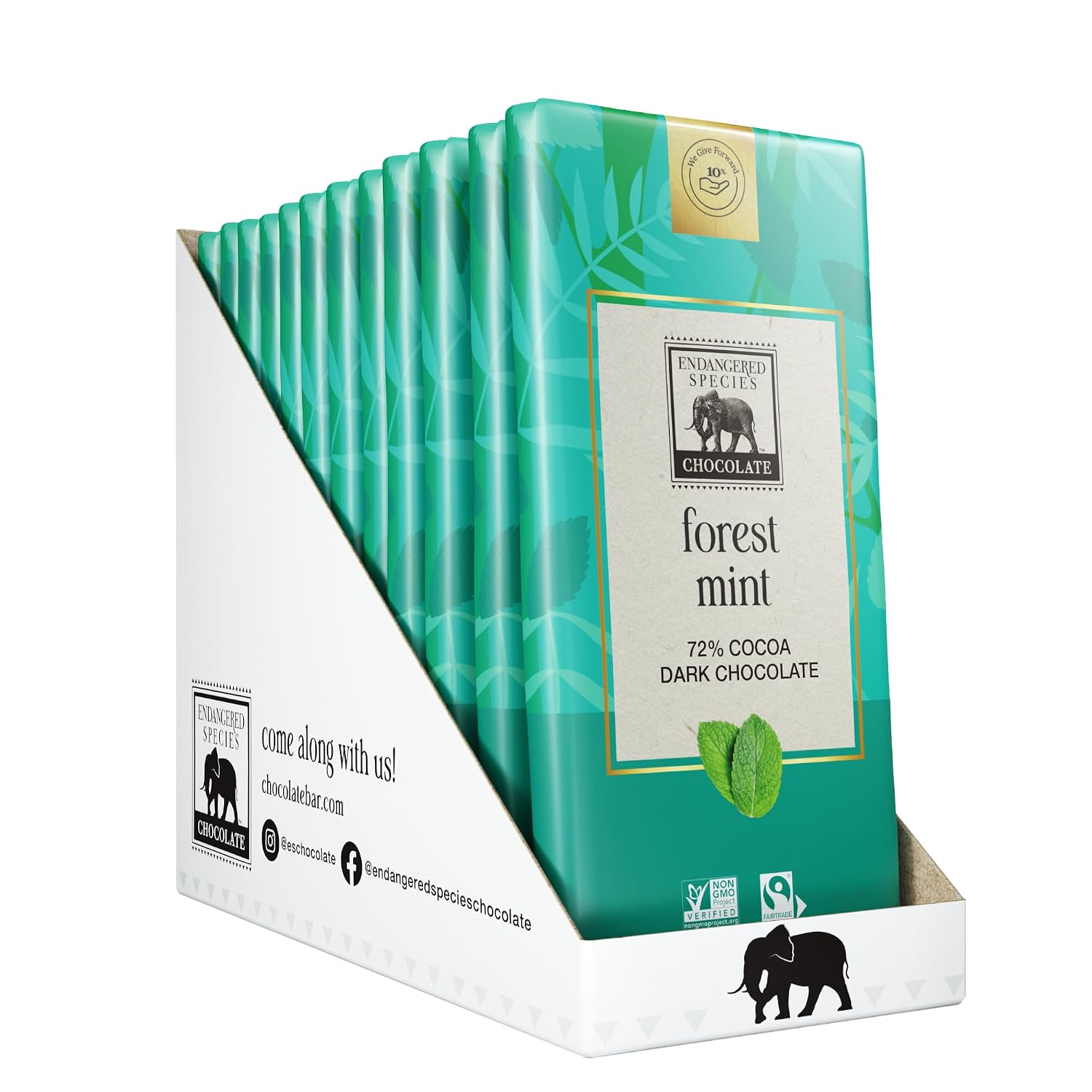 Dark Chocolate with Caramel & Sea Salt (60% cocoa) | Rich 60% dark chocolate with caramel and sea salt for a perfect balance of sweet, salty, and bold cocoa.