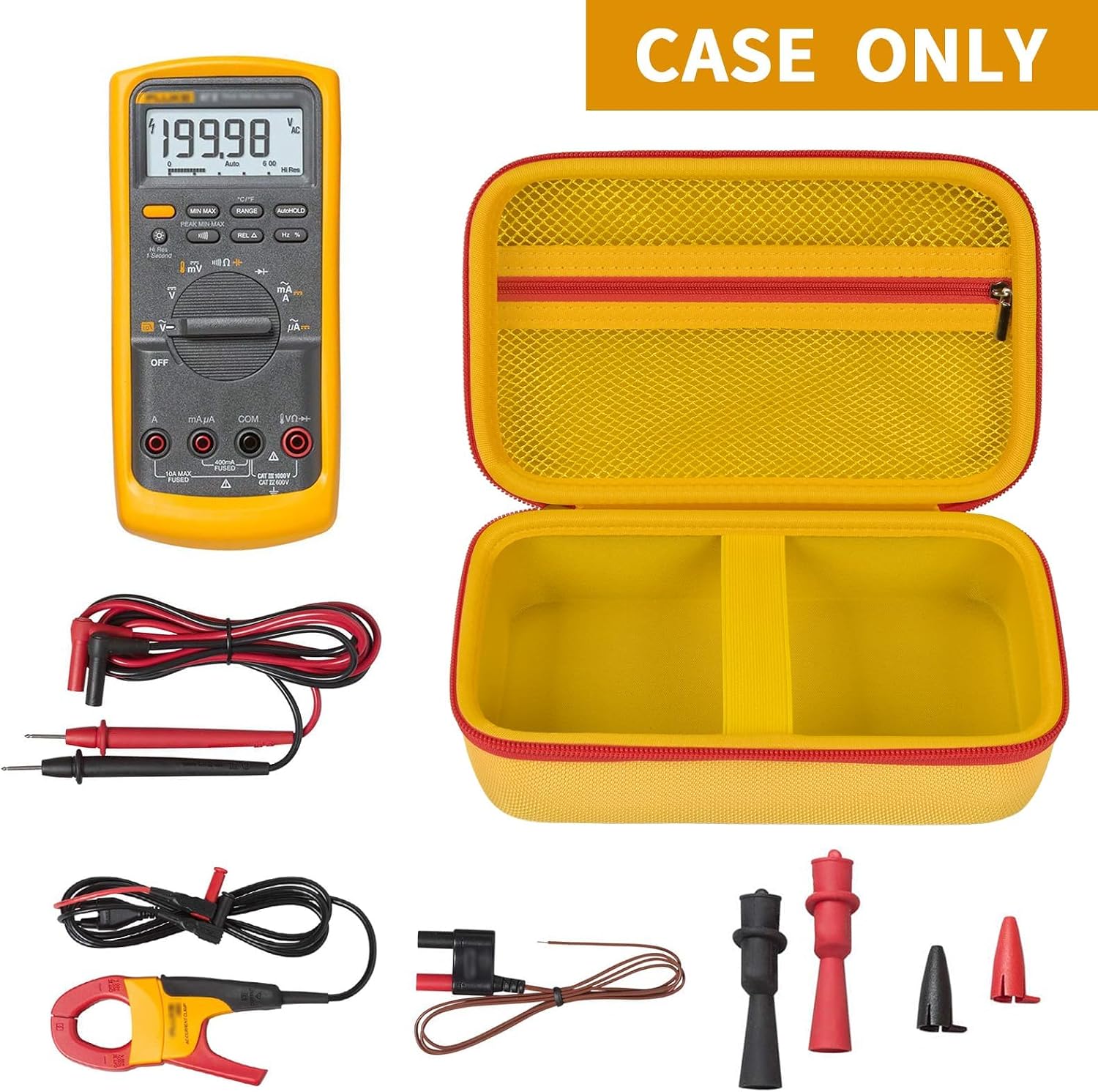 Comecase Hard Case for Fluke 87V/88V/15B+/17B+ and More Digital Multimeter