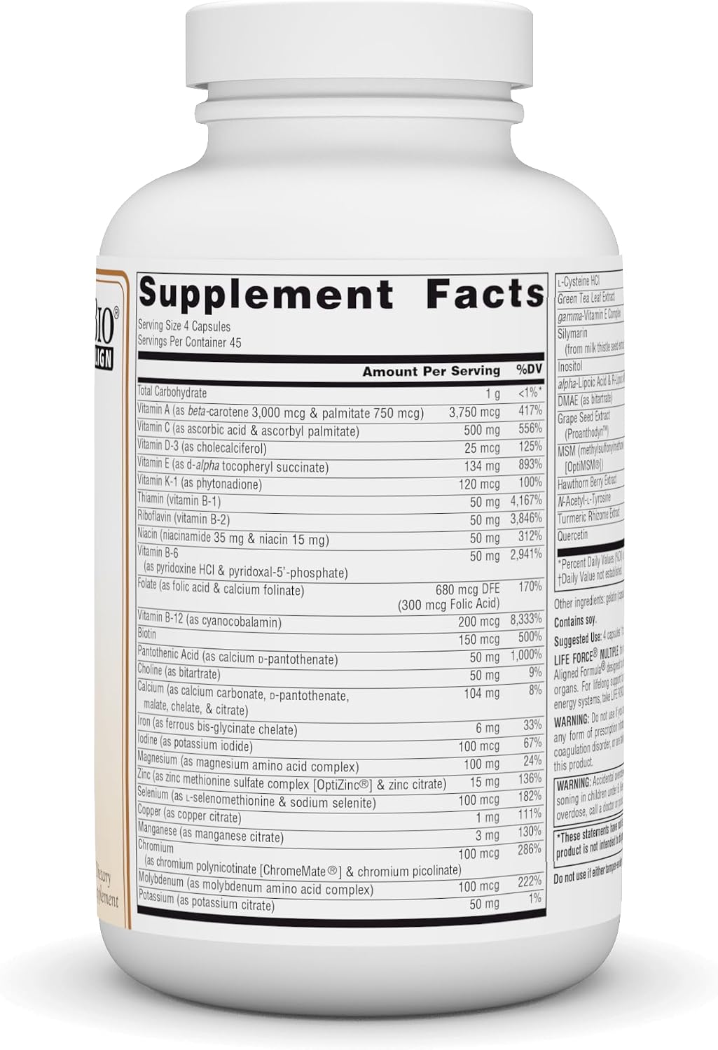 Source Naturals Life Force Multiple Energy Activator*, 180 Capsules