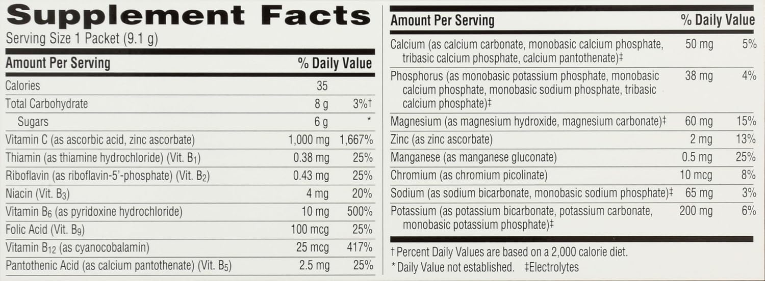 Alacer Raspberry Emergen C Box 30 Pack, 0.32 OZ