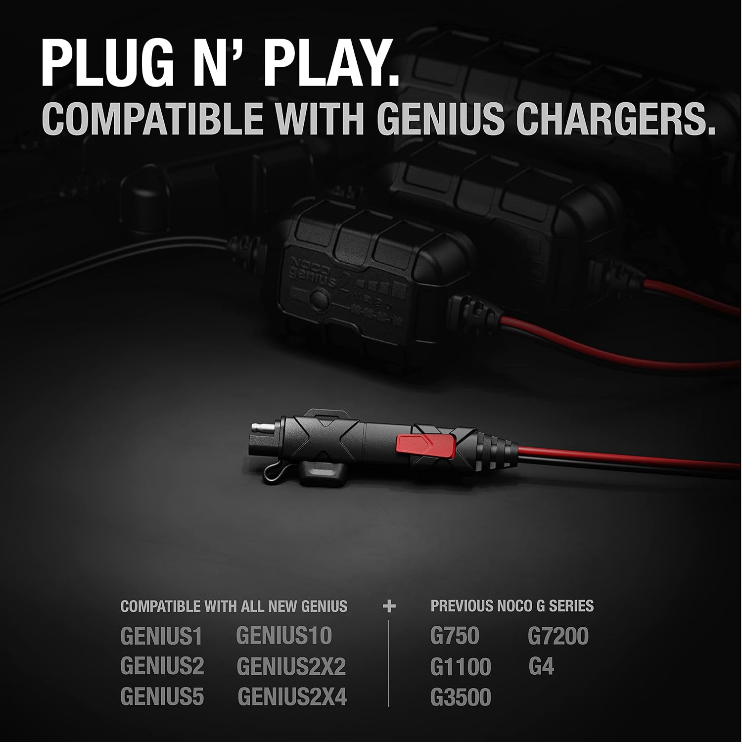 NOCO GC009 X-Connect SAE Adapter Accessory Genius Smart Battery Chargers