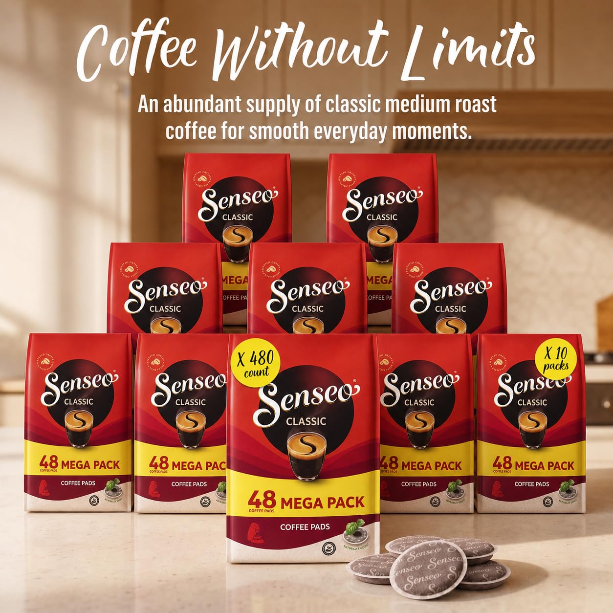 Senseo Mocca Gourmet Coffee Pods 48-count Pods