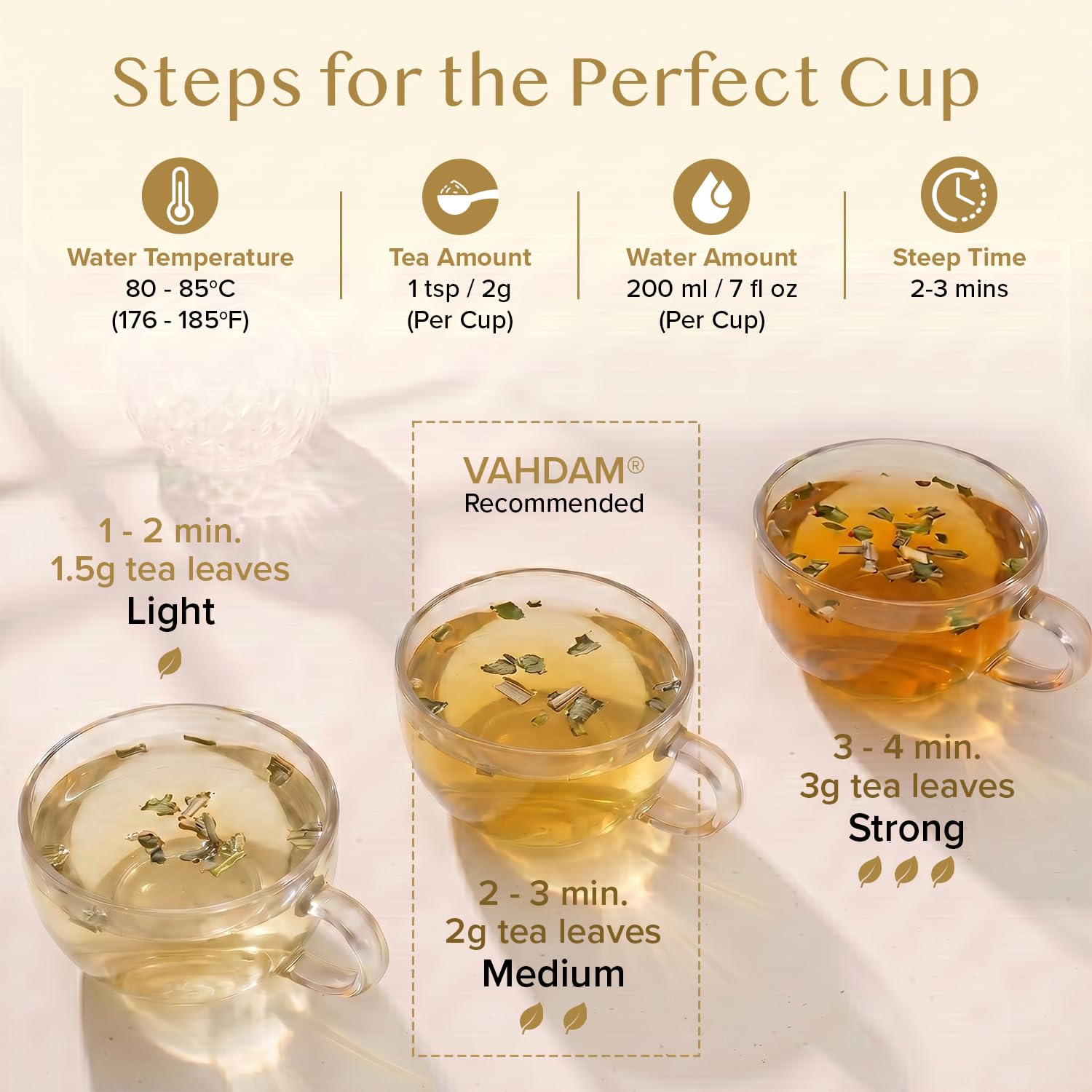VAHDAM, Himalayan Green Tea Leaves (50+ Cups, 3.53 Oz) Non GMO, Gluten Free | High Elevation Grown Green Tea Leaves From Himalayas | Pure Unblended Single Origin Green Loose Leaf Tea | Vacuum Sealed