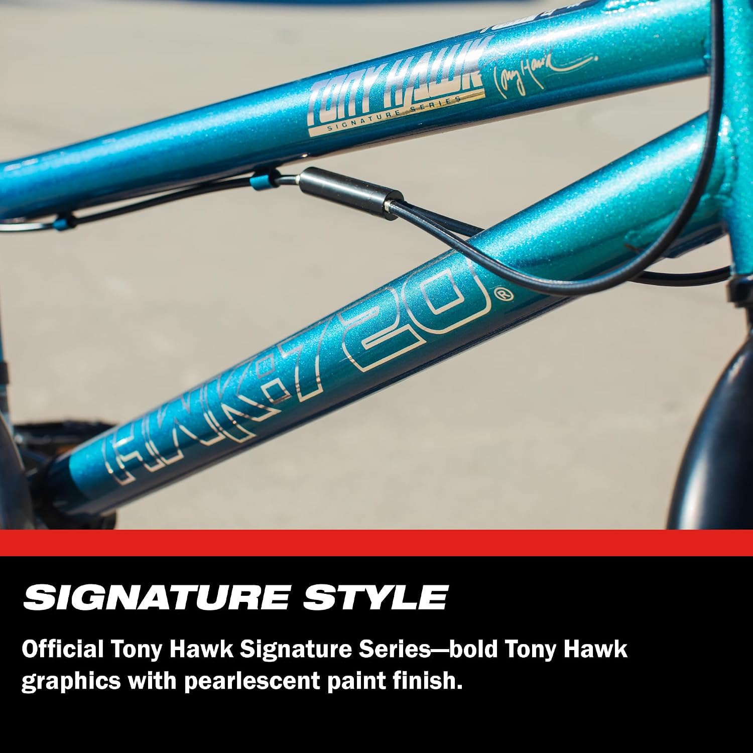 Dynacraft Tony Hawk 18-24 Inch Bike High-Performance & Durable, Perfect for Kids & Teens Learning BMX Tricks, Sturdy, Easy to Assemble, Ideal for Young Riders & Aspiring BMX Enthusiasts