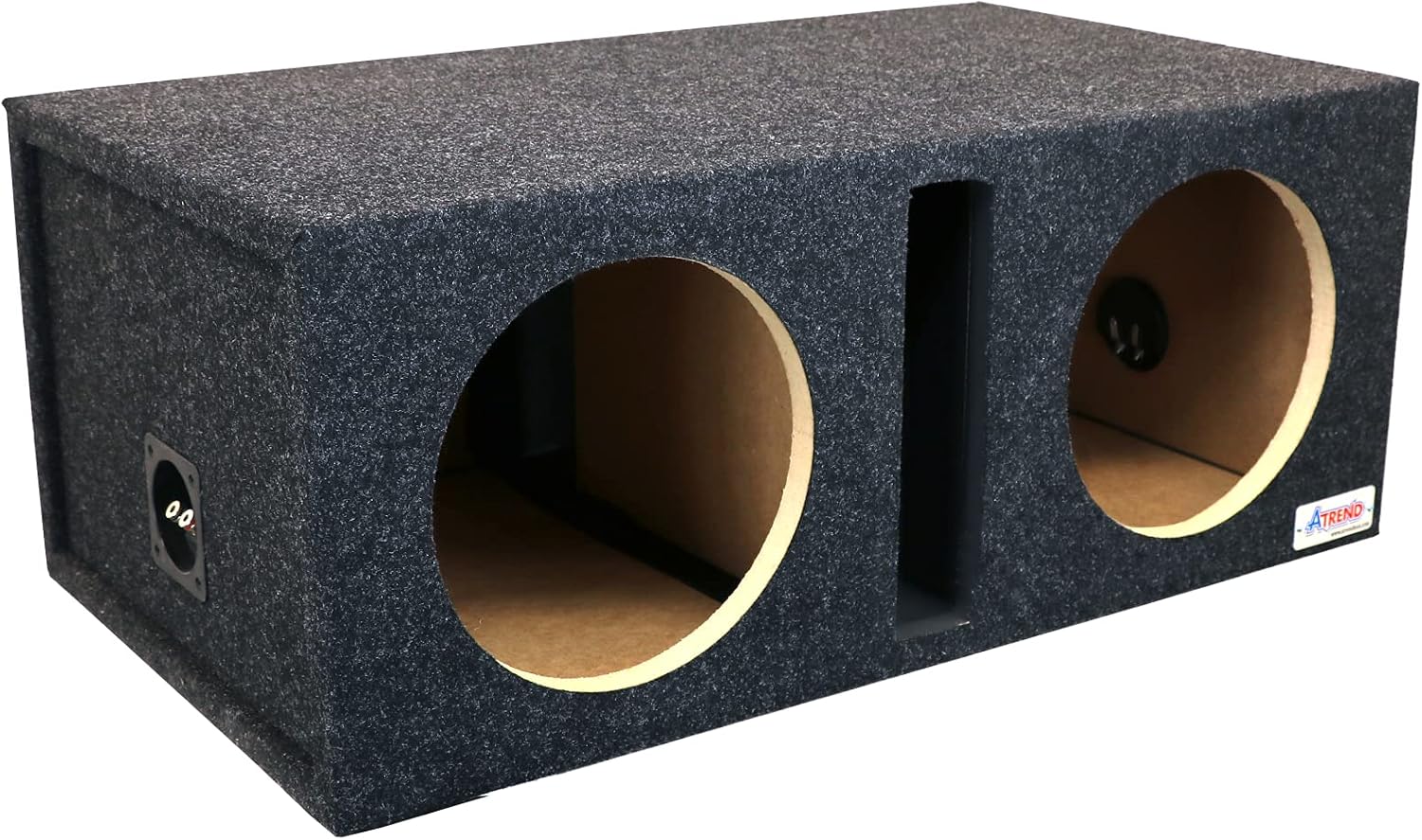 Atrend 15DQV 15” Dual Vented Subwoofer/Speaker Enclosure Made in USA,15DQV