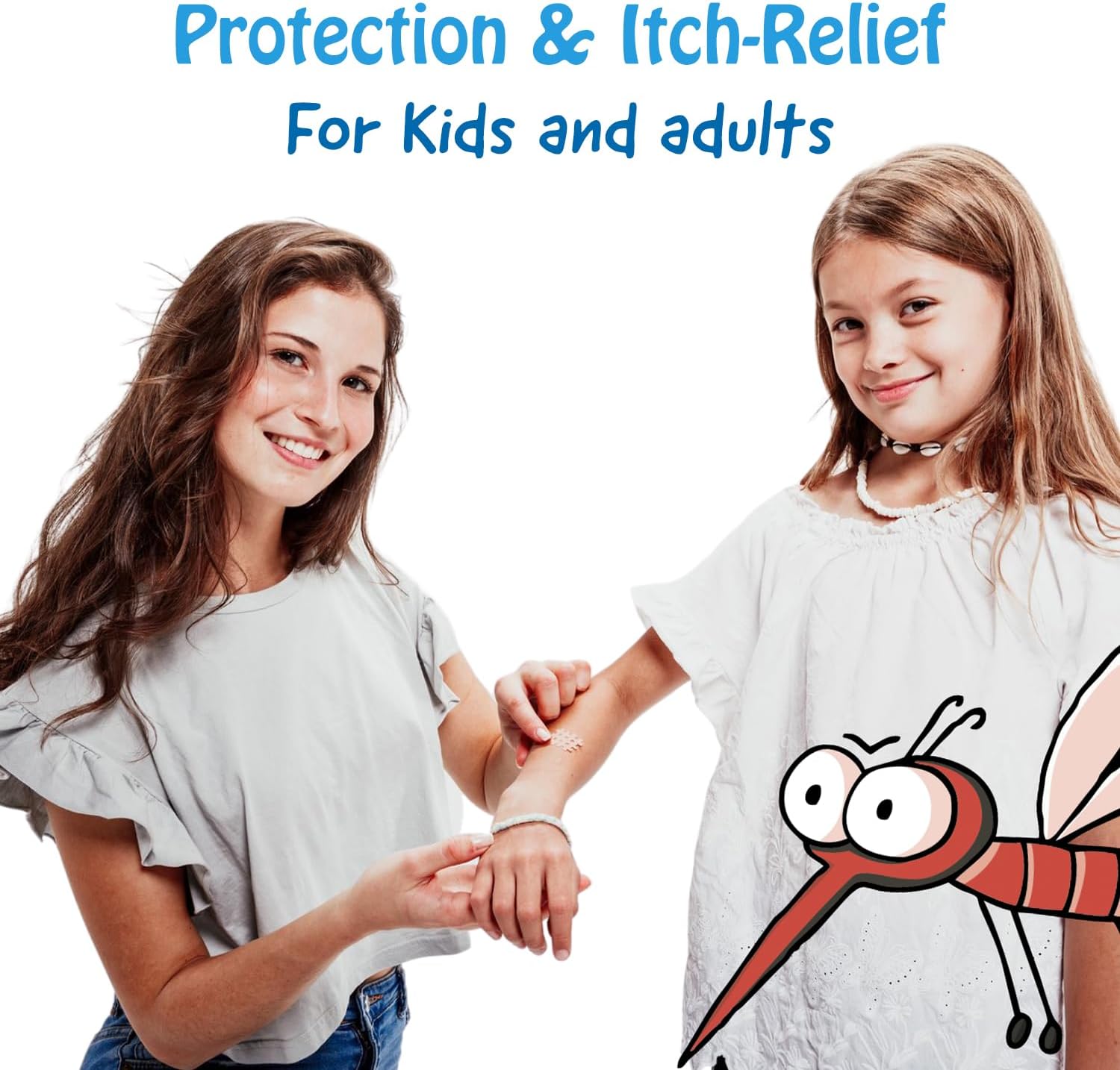 Moskinto The Original Mosquito Itch Relief Patches for Kids & Adults, Bug Bite Patches Soothe Swelling & Itching, Anti Itch Bug Bite Relief