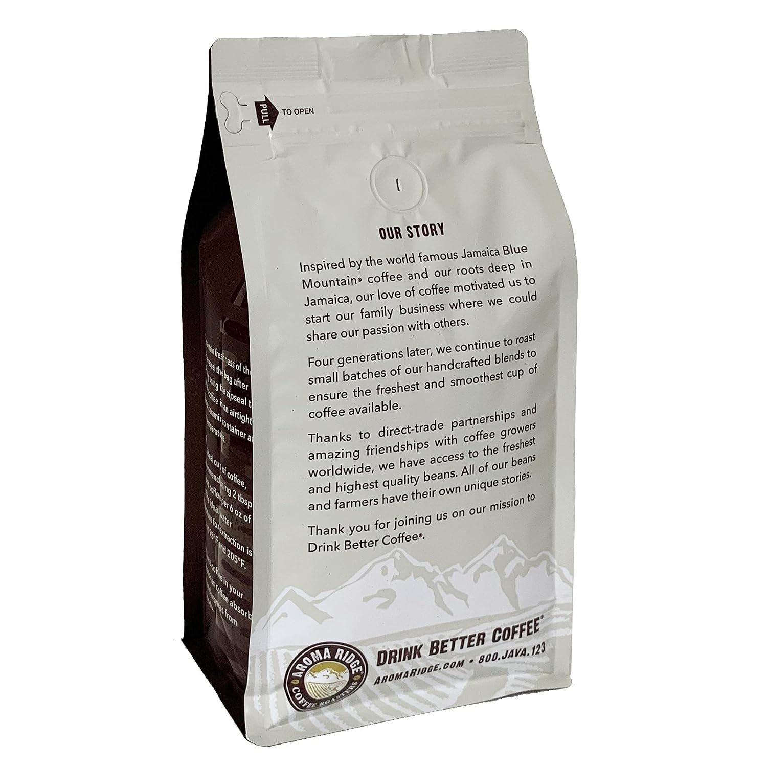 Aroma Ridge Butterscotch Brulee Flavored Coffee
