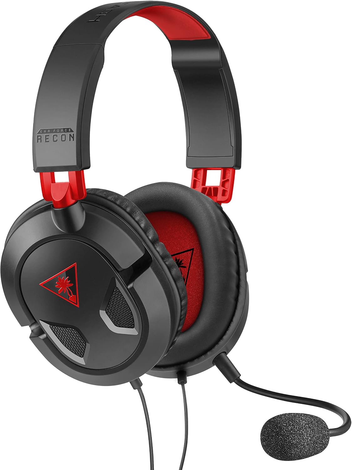 Turtle Beach Recon 50 Wired Multiplatform Gaming Headset for Xbox, PS5, PC | Xbox Series X|S, Xbox One, PlayStation, PS4, Mobile, Removable Mic, 40mm Speakers, In-Line Controls, Lightweight, Black Green