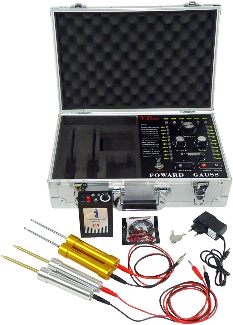 Gold Metal Detector VR10000 - Long Range Underground Gold & Gem Detector (100-3000m) - Detecting Depth 5-200m