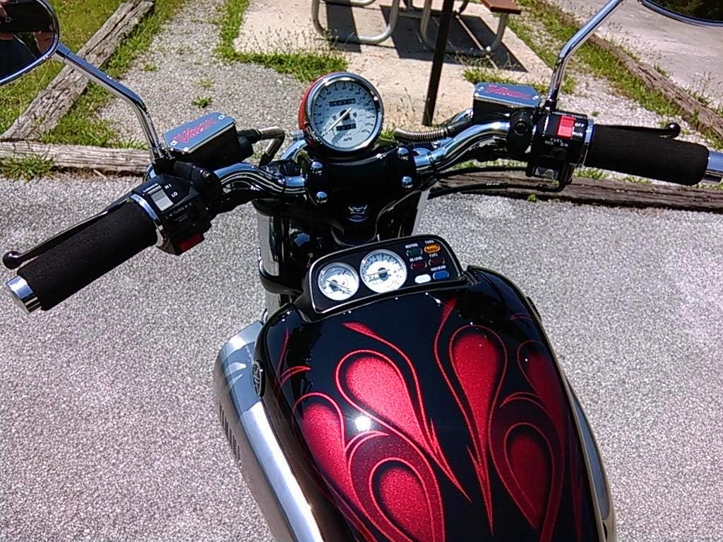 Grip Covers for Big Hands Thicken Your Grips Snug Fit Over 1.2-1.4 inch Grips on Harley BMW Yamaha Honda Kawasaki Suzuki Triumph Can-Am Spyder 5
