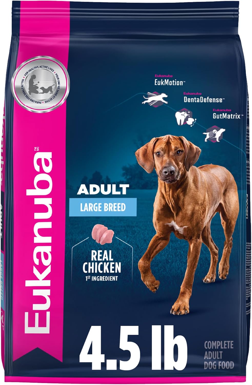 Eukanuba Adult Large Breed Dry Dog Food, 35 lb Bag