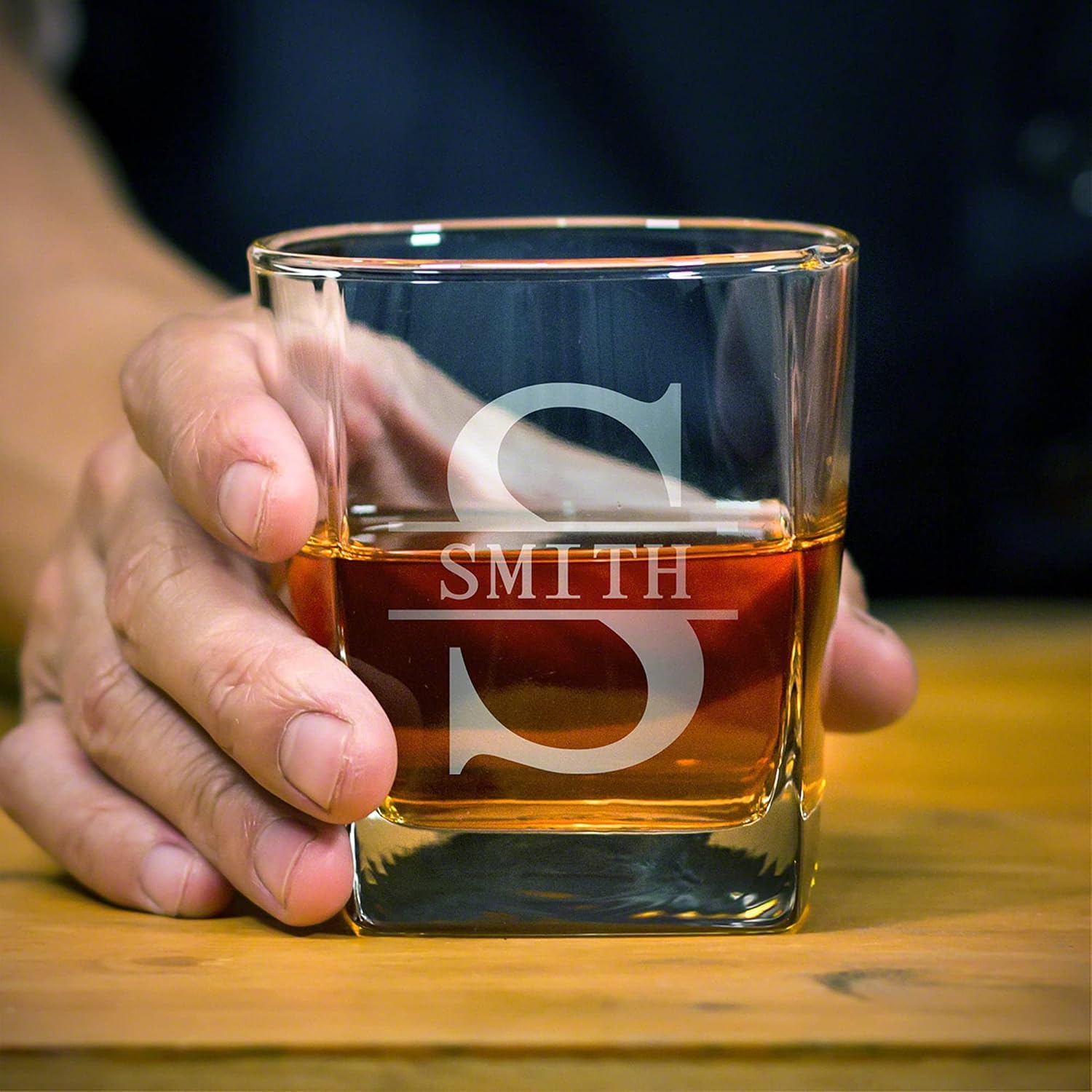 Personalized Whiskey Decanter - Luxury Bourbon & Scotch Decanter for Liquor