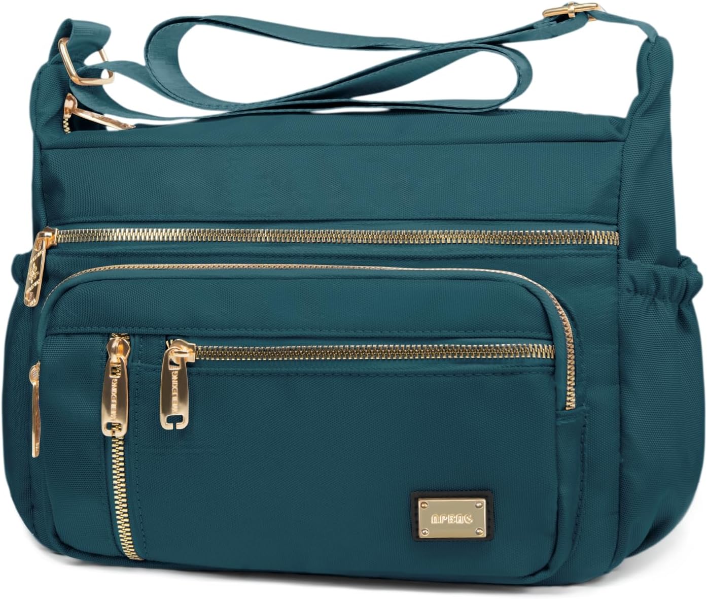 NPBAG Crossbody Bag for Women, Shoulder Purse Handbag Messenger Bag, Trendy Pocketbooks, Waterproof and Multi-Pockets