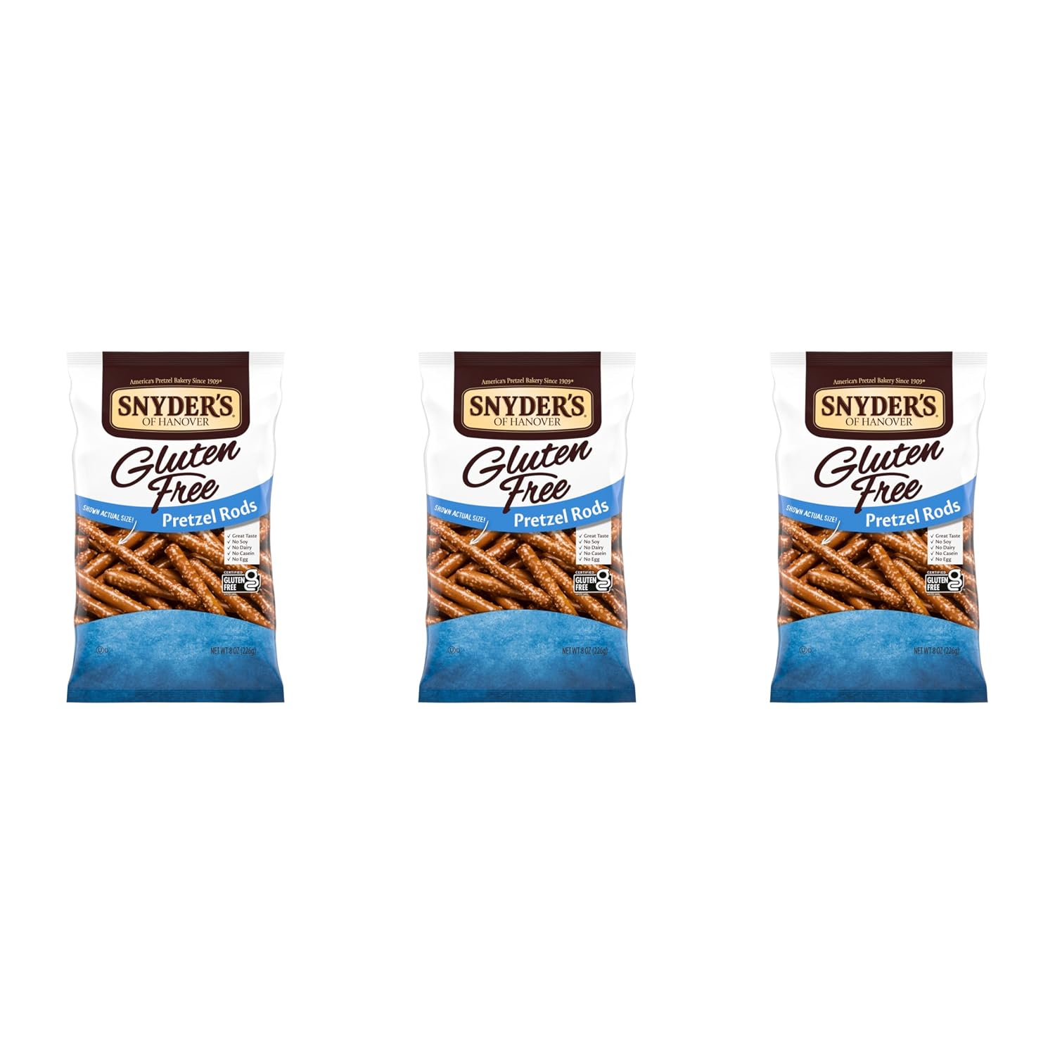 Snyder's of Hanover Gluten Free Mini Pretzels, 8 Oz 1 bag
