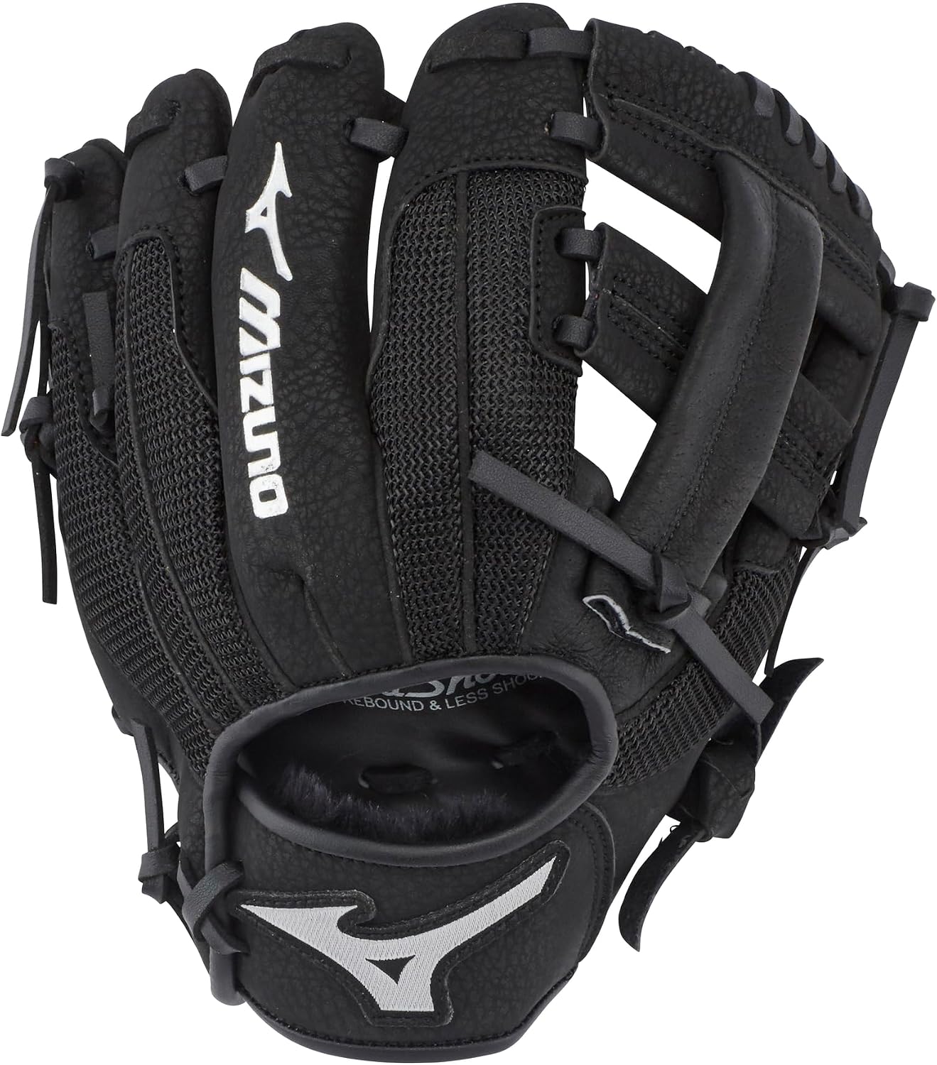 Mizuno Prospect PowerClose Youth Baseball Glove Series I V-Flex Notch I Parashock Palm Pad I Buttersoft Palm Liner