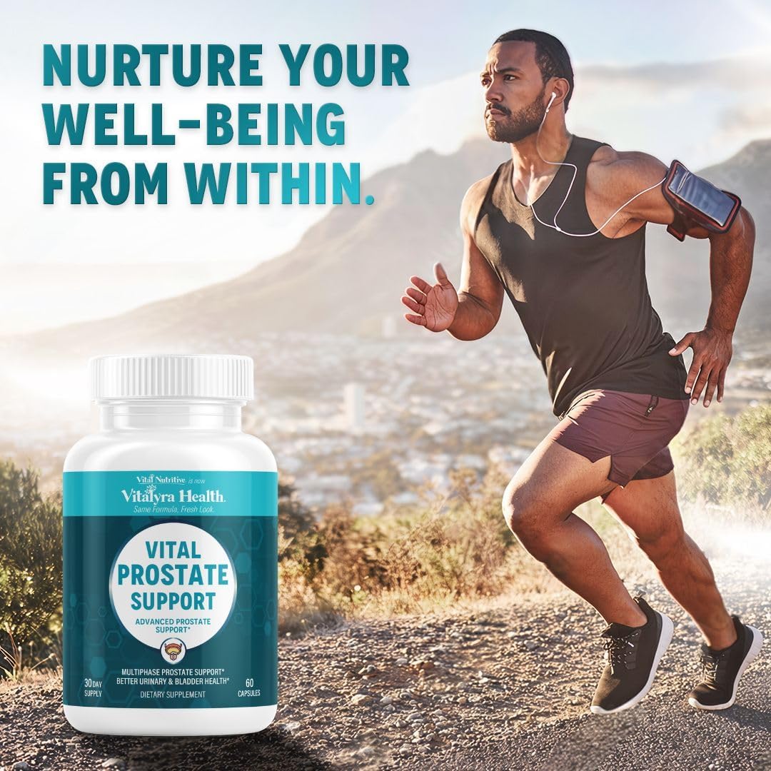VITAL NUTRITIVE Saw Palmetto Prostate Supplement for Men - Beta-Sitosterol | Herbal prostate formula with saw palmetto
